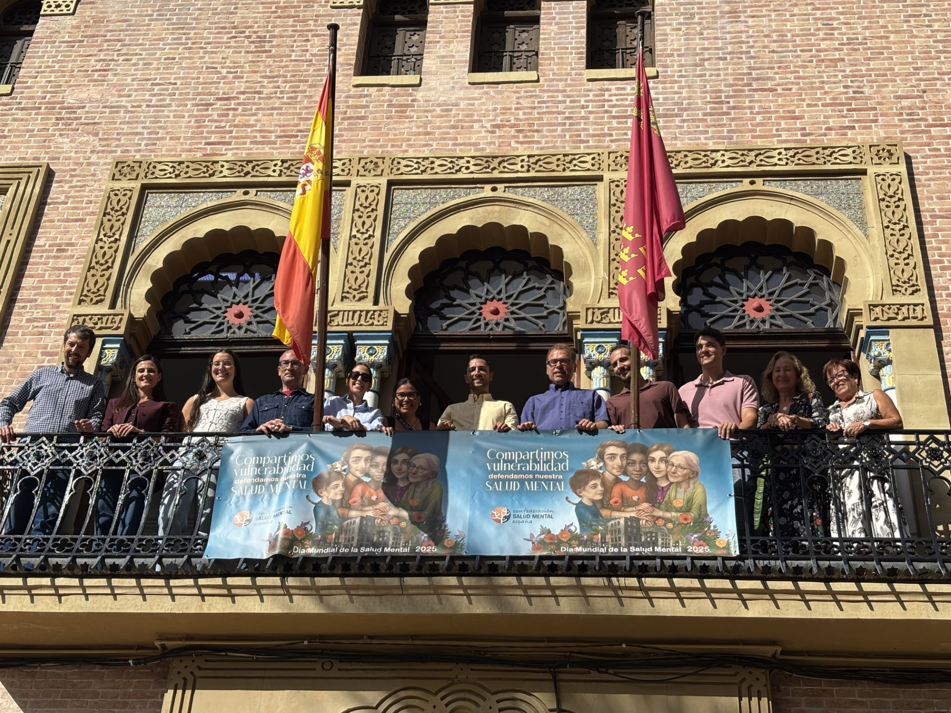 LA ASOCIACIÓN SALUD MENTAL ÁGUILAS CONMEMORA EL DÍA MUNDIAL DE LA SALUD MENTAL ADAPTANDO SU PROGRAMA POR LA ALERTA METEOROLÓGICA