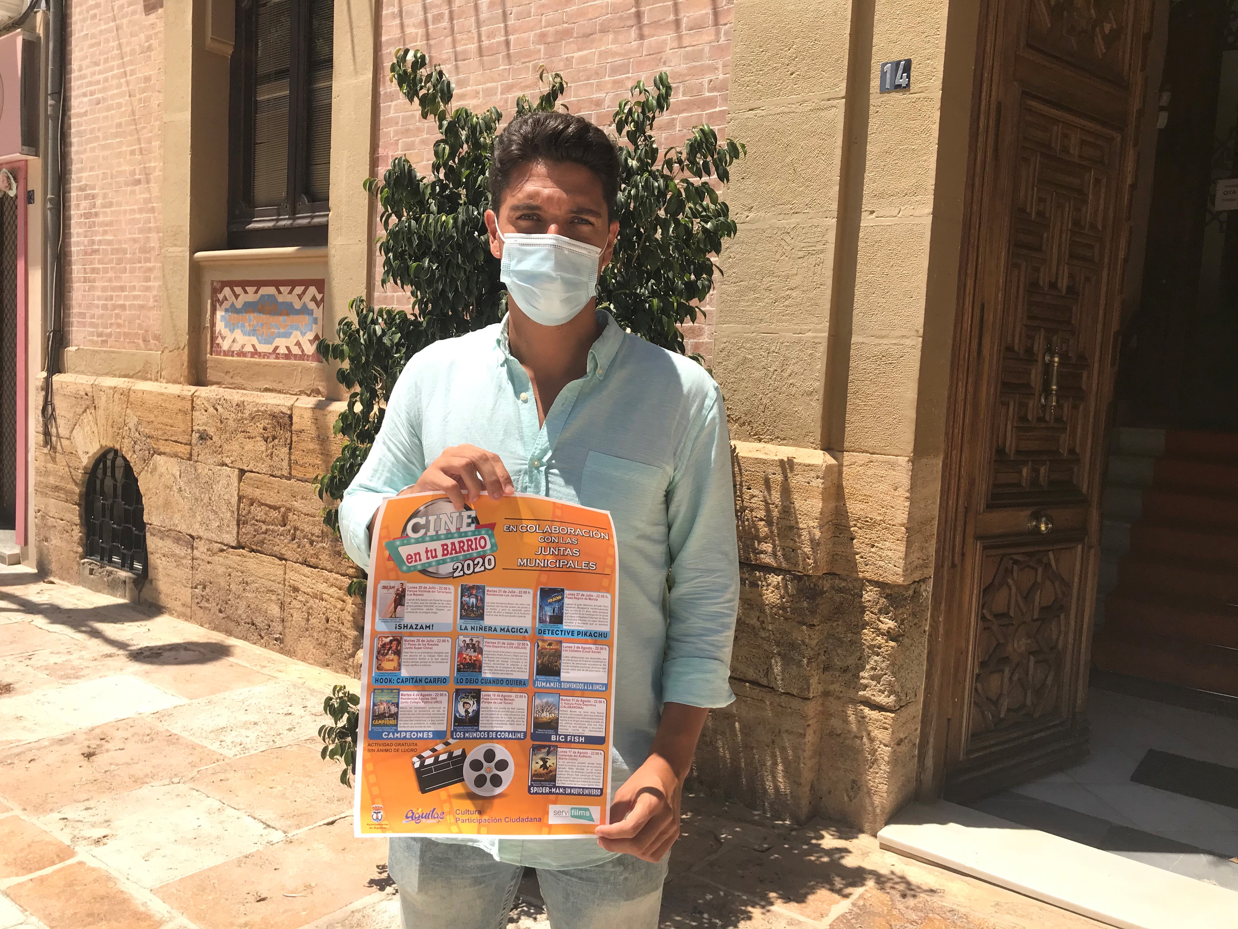 El lunes comienza una nueva edición del programa Cine en tu Barrio