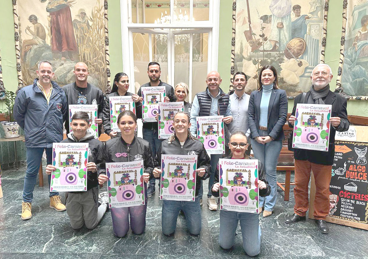 El primer Foto- Carnaval La Actualidad será una cita obligada para las peñas de la noche en Águilas