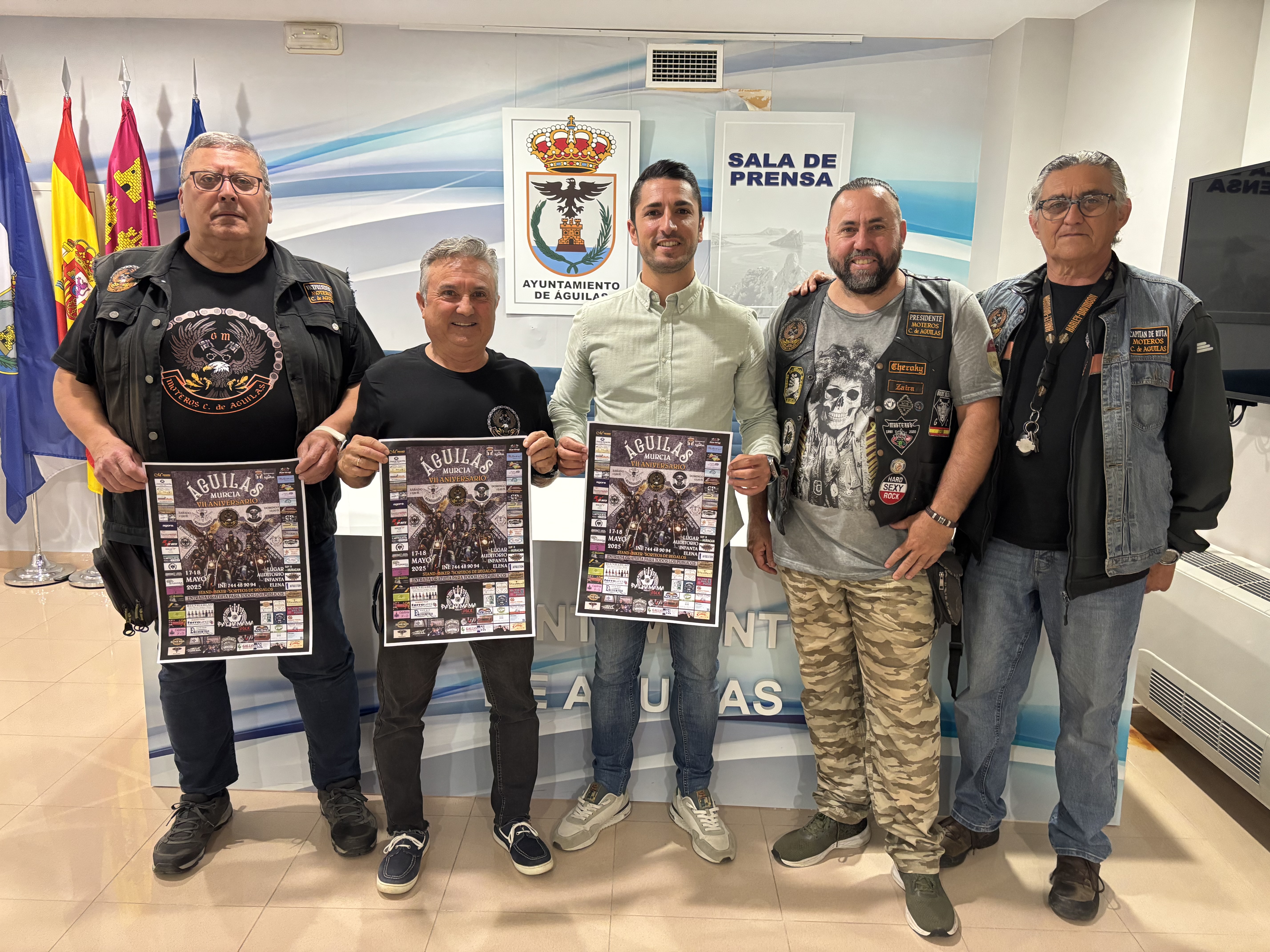 La Asociación Motera Ciudad de Águilas se prepara para su VII aniversario 