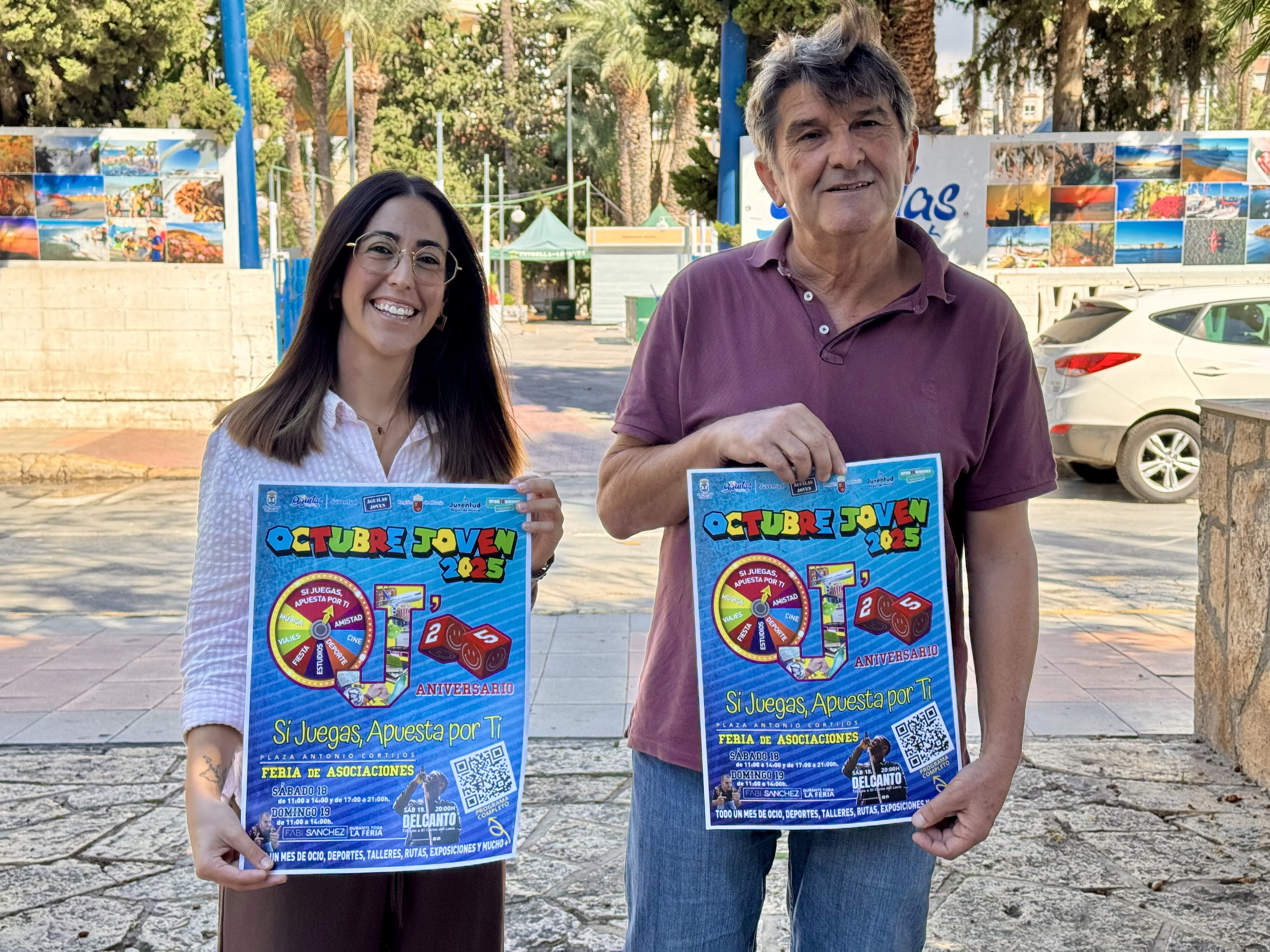 “Si juegas, apuesta por ti”, lema de la Feria de Asociaciones del Octubre Joven, en su 25 aniversario