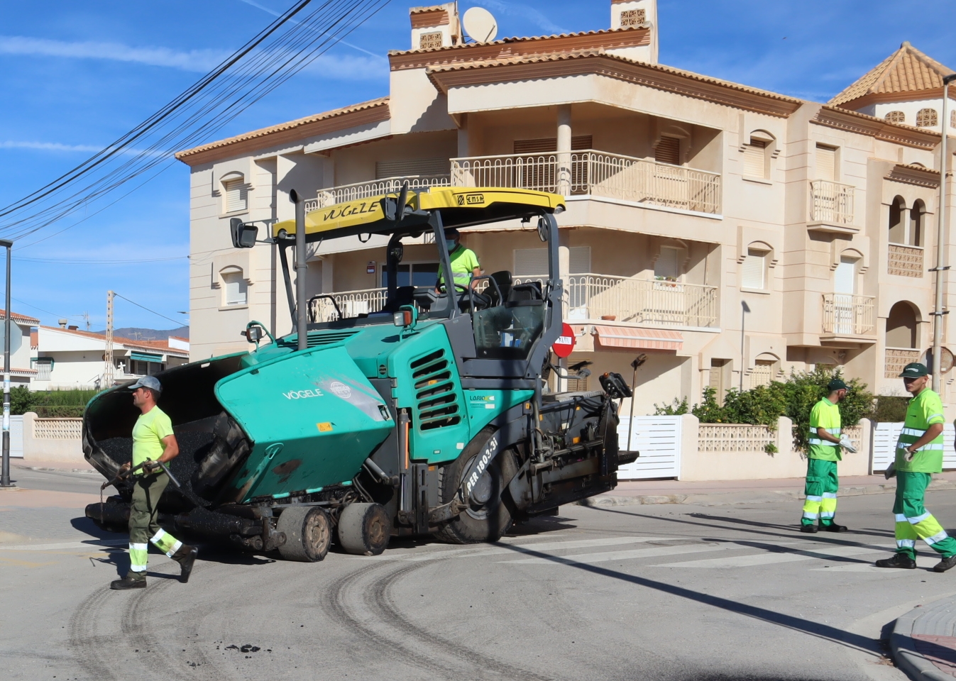 Continúan las actuaciones incluidas en el Plan Municipal de Reasfaltado