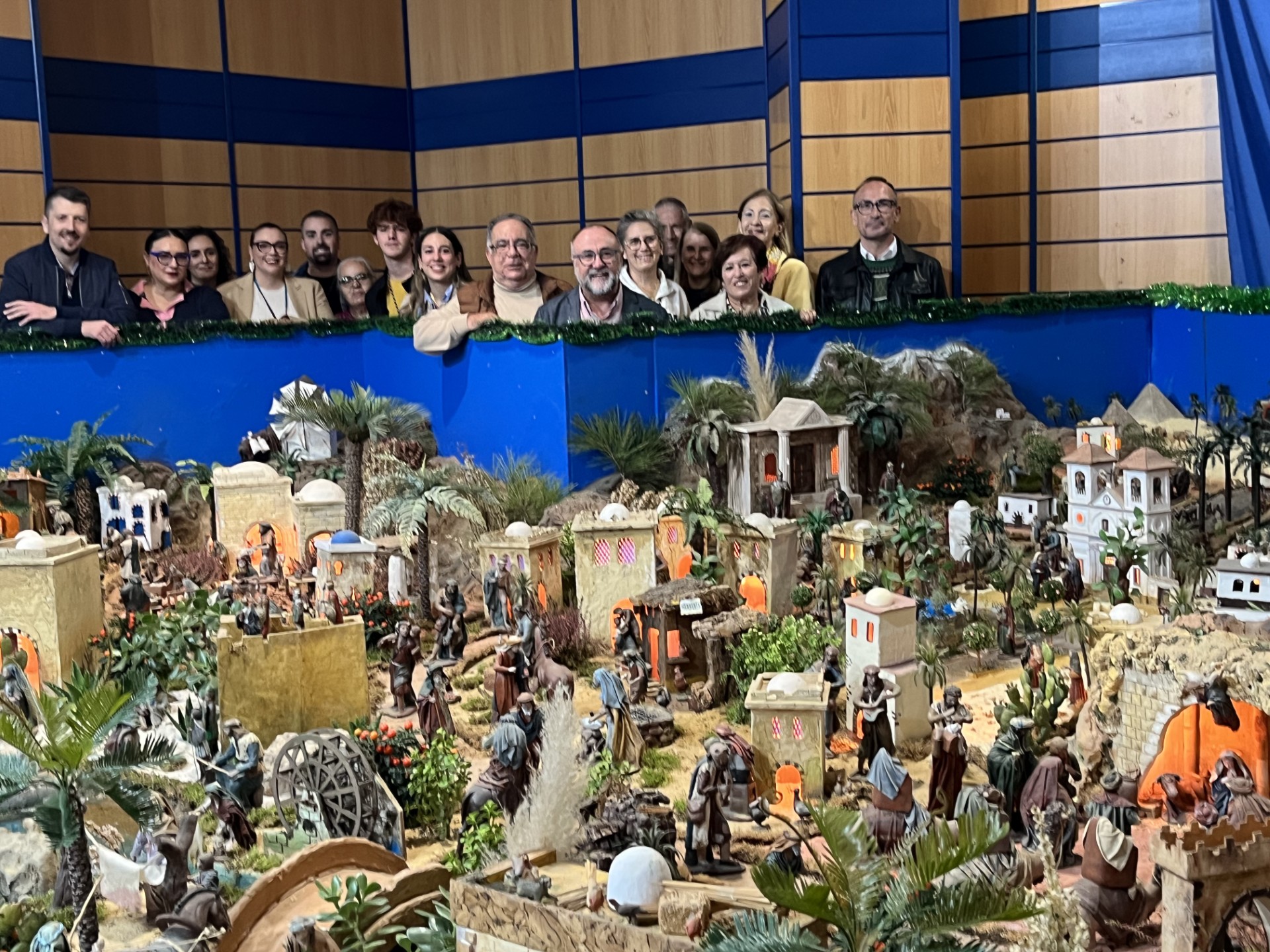 El Belén municipal abre sus puertas en el Centro Comercial Águilas Plaza 