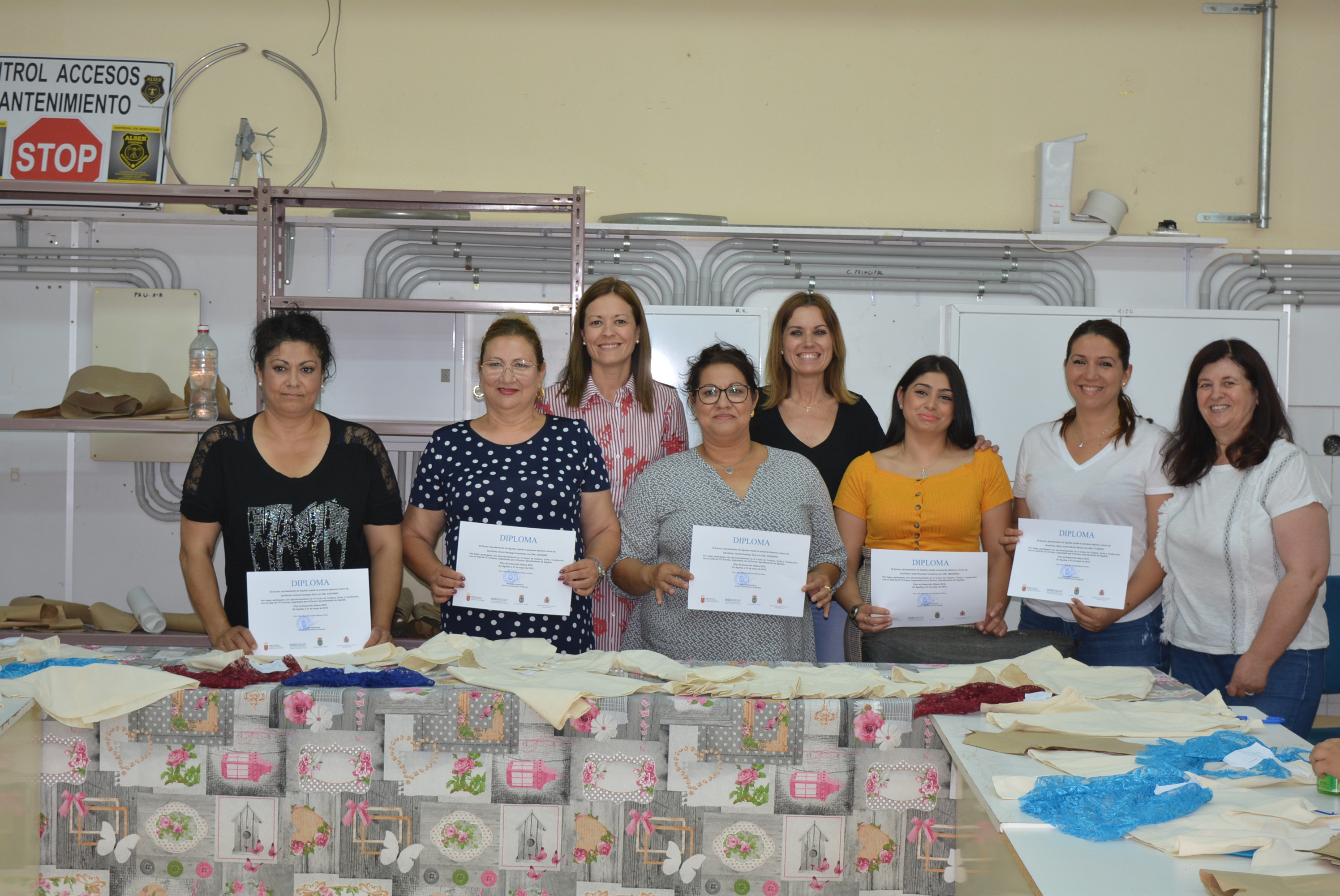 Concluye con éxito el programa de corte y confección dirigido al colectivo de mujeres gitanas