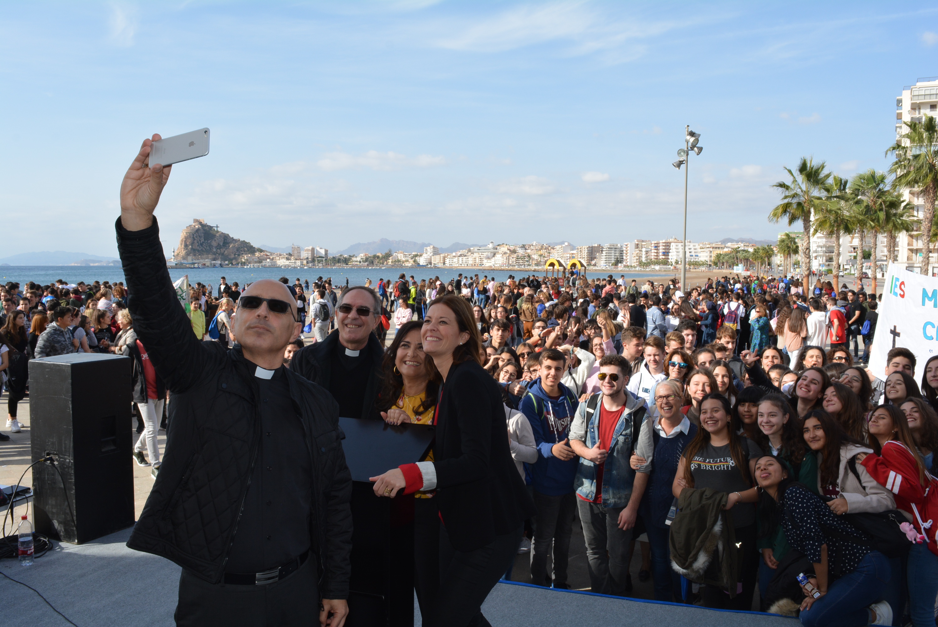 2.200 jóvenes participan en Águilas en el XI Encuentro de Alumnos de Religión Católica