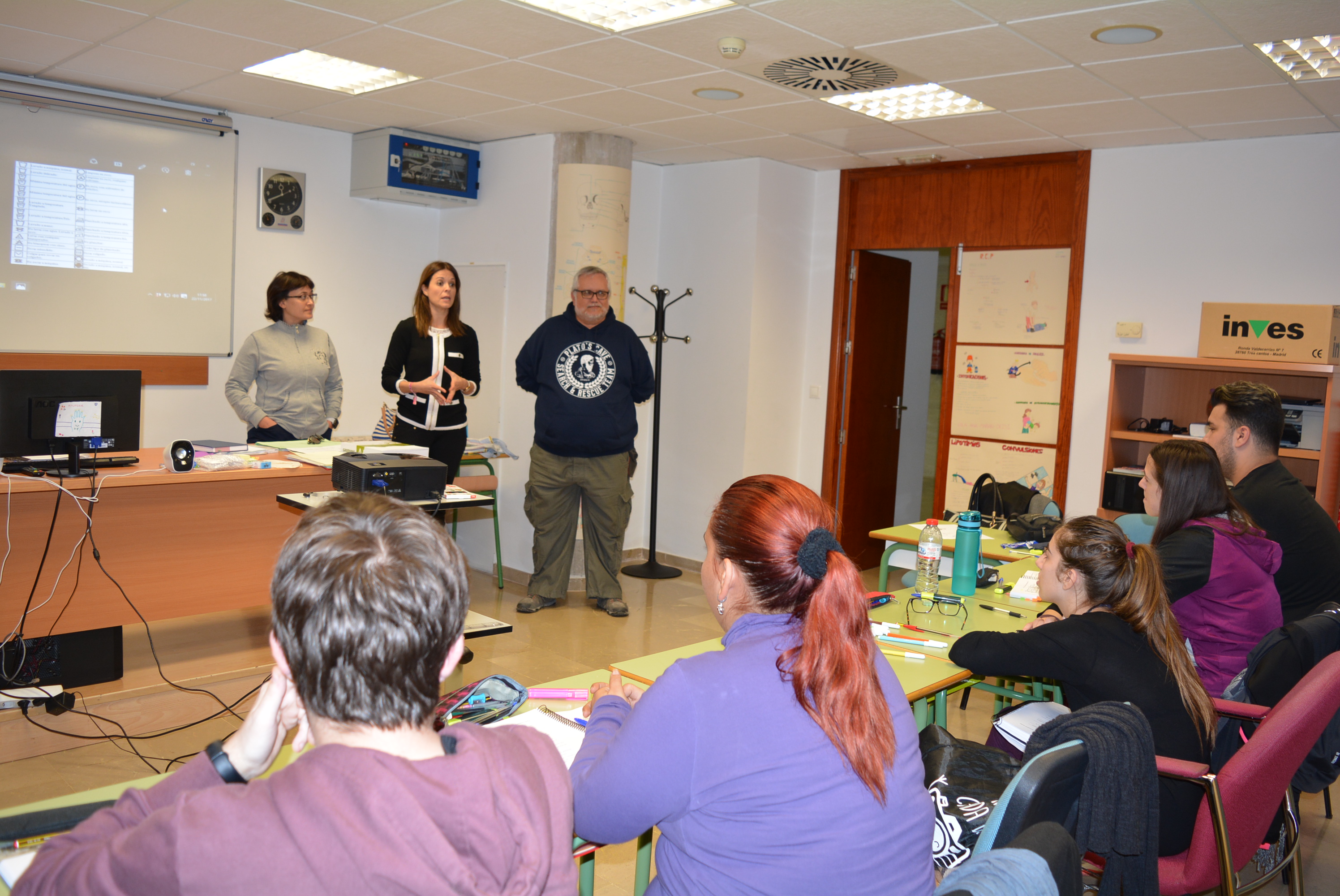 Doce jóvenes aguileños se forman como profesionales en atención a personas dependientes a través de un nuevo Programa de Empleo y Formación