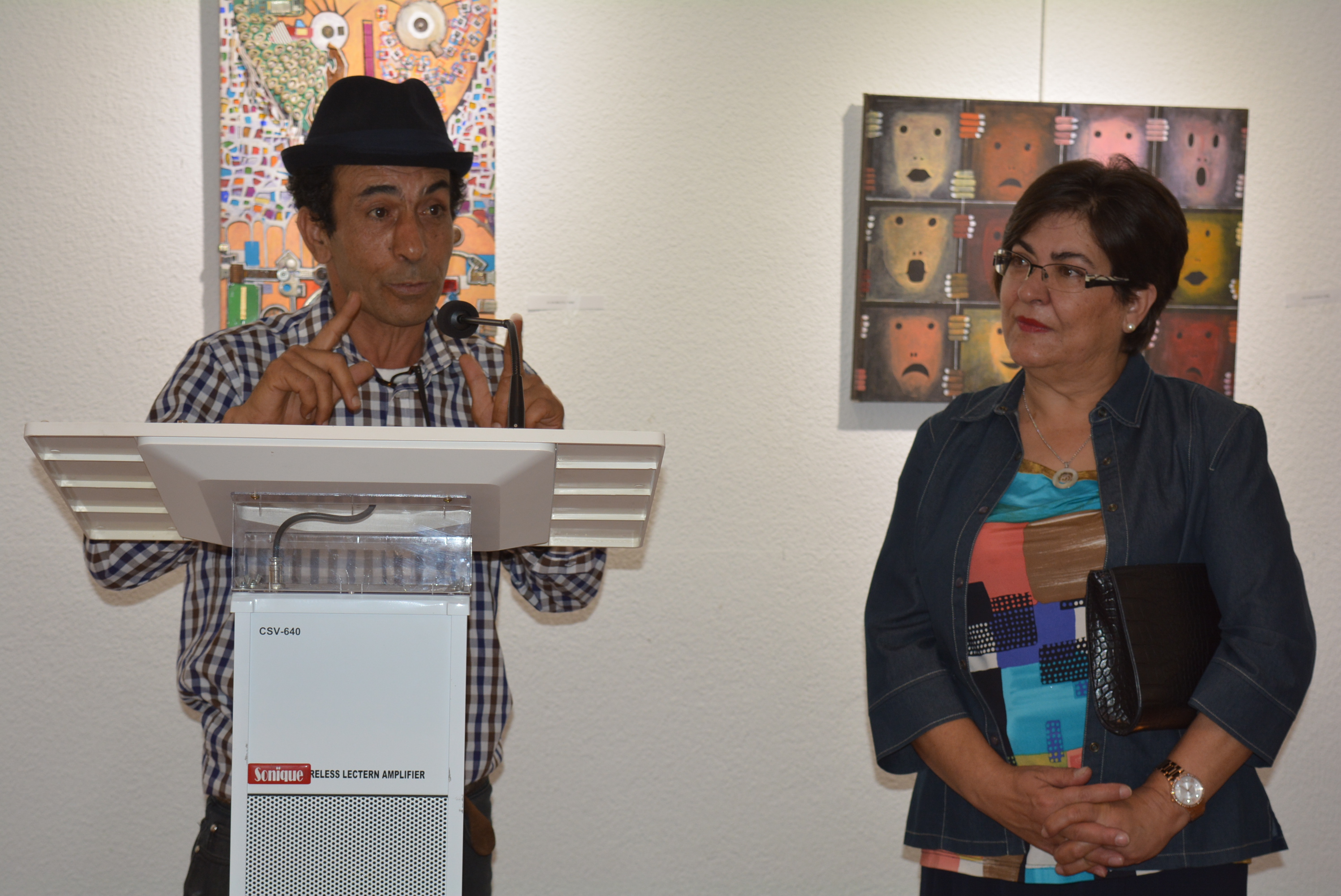 La Casa de la Cultura acoge la exposición Homenaje al arte