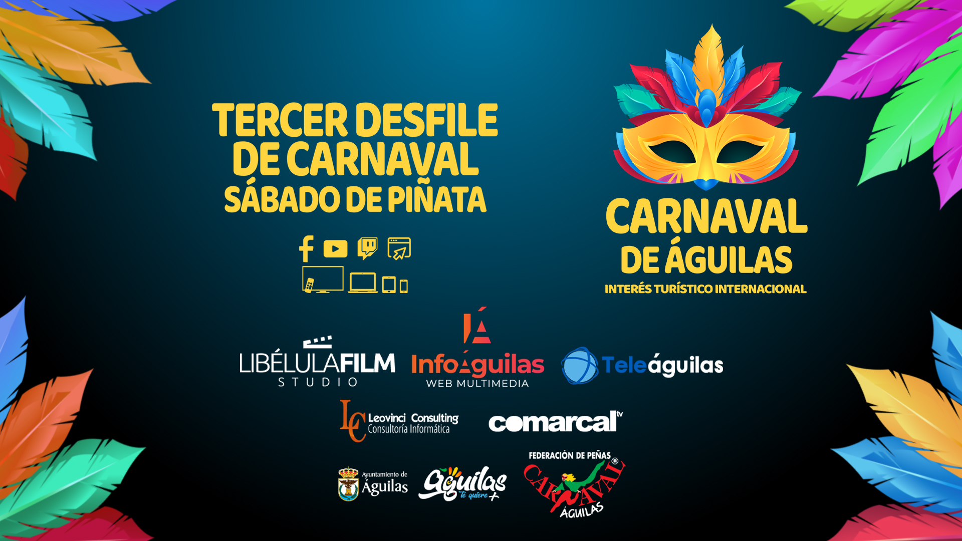 Último gran desfile del Carnaval de Águilas 2026