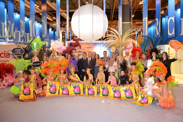 El Carnaval de Águilas despliega sus alas en Fitur 