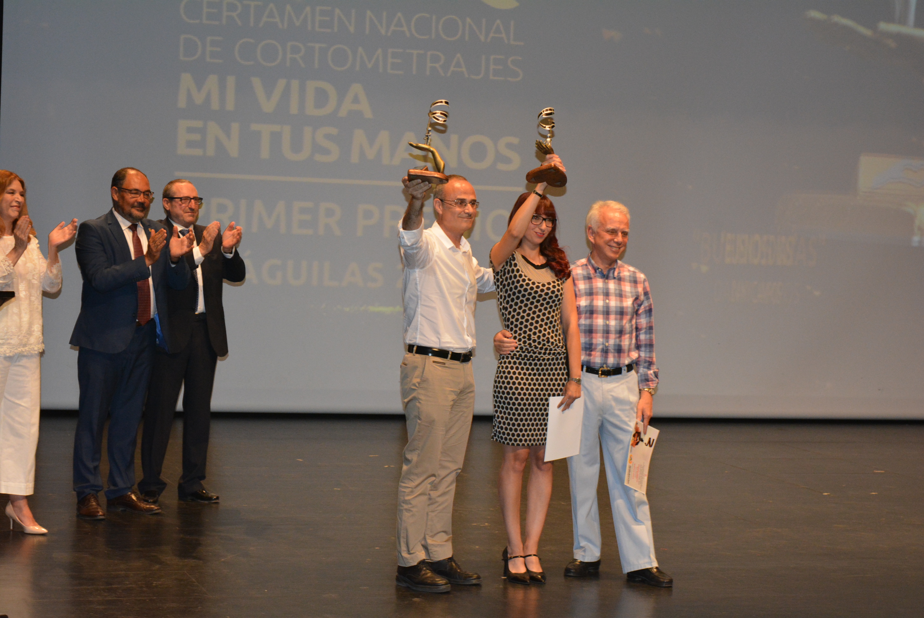 Primer premio ex aequo para Juliana y Buenos días en el III Certamen de Cortometrajes Mi vida en tus manos