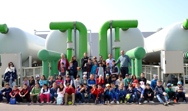Alumnos del Colegio Ciudad del Mar visitan la Planta Desalinizadora “Águilas-Guadalentín”