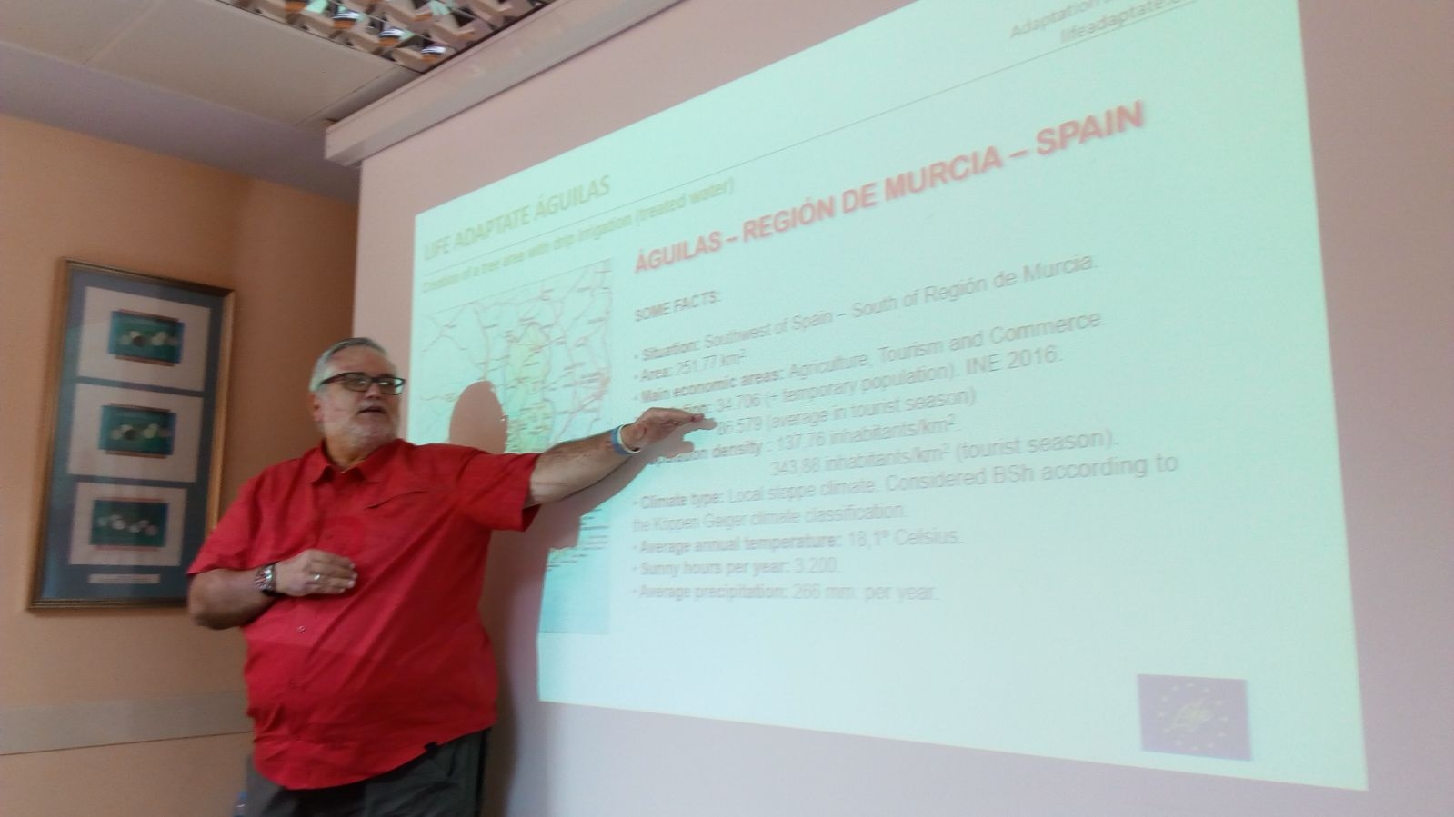 Águilas se suma al proyecto Life Adaptate de adaptación al cambio climático