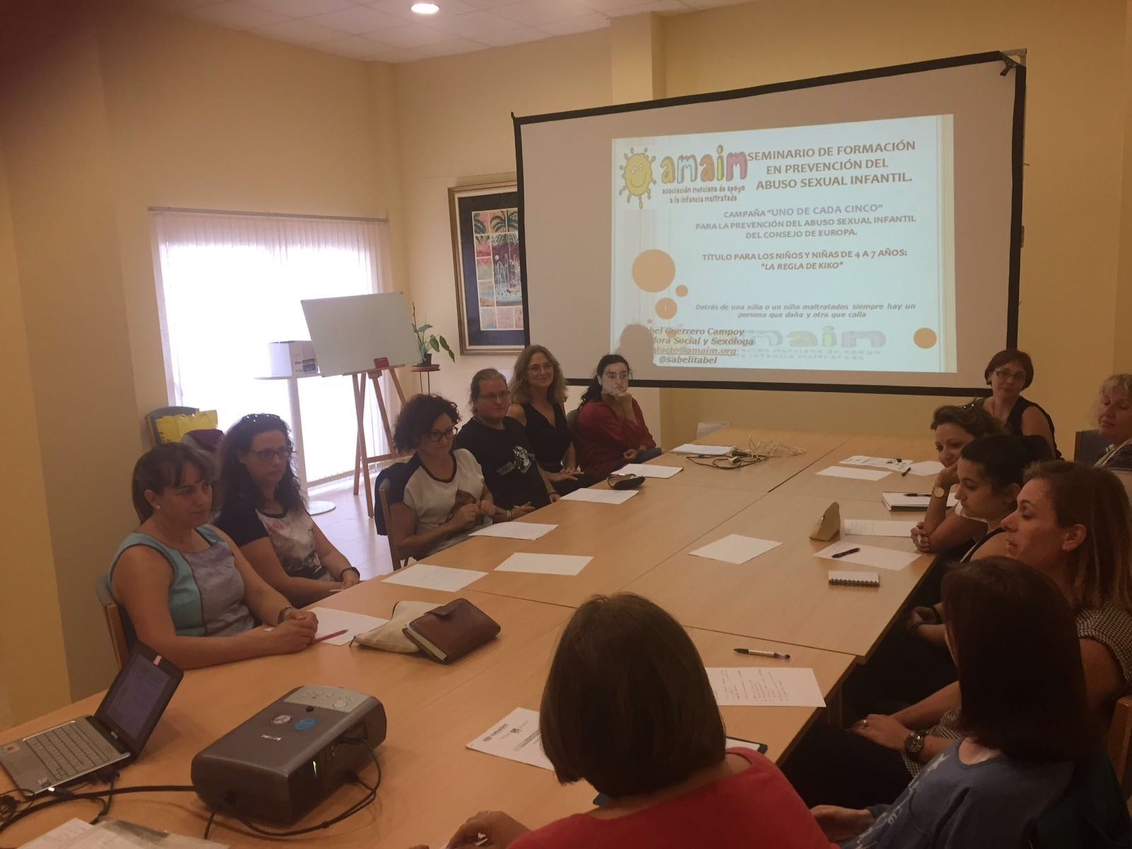 El Huerto Don Jorge acoge un Seminario de Formación en Prevención del Abuso Sexual Infantil