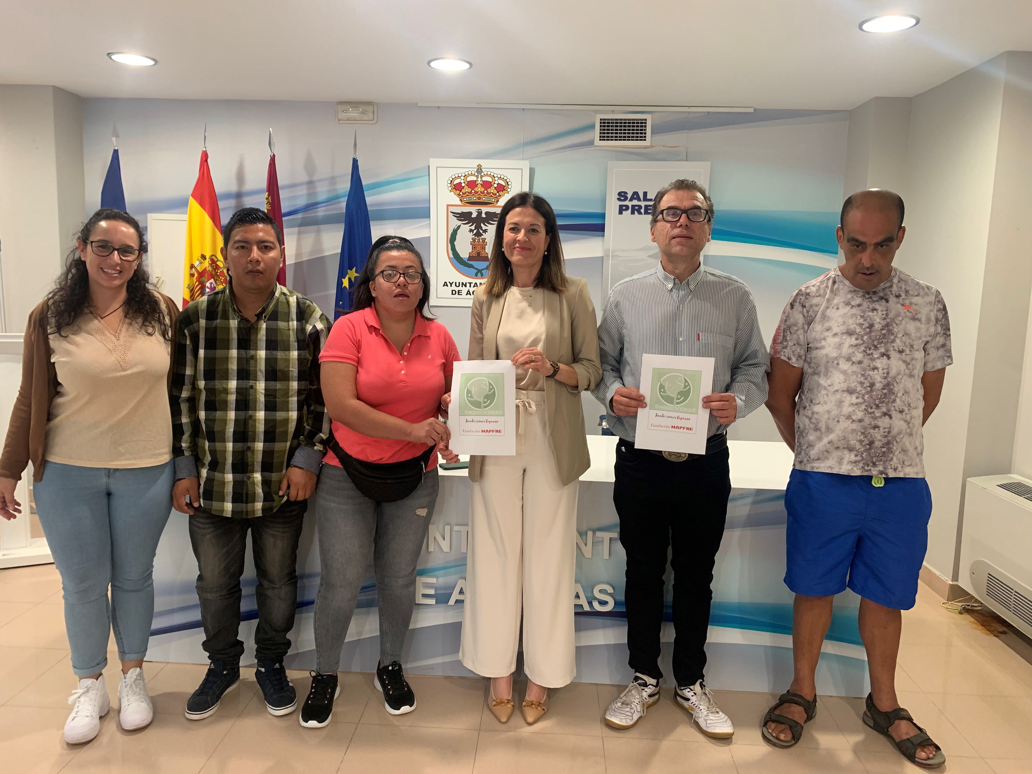 La Asociación Salud Mental Águilas y Fundación Mapfre presentan su nuevo taller de “Empleo Verde”