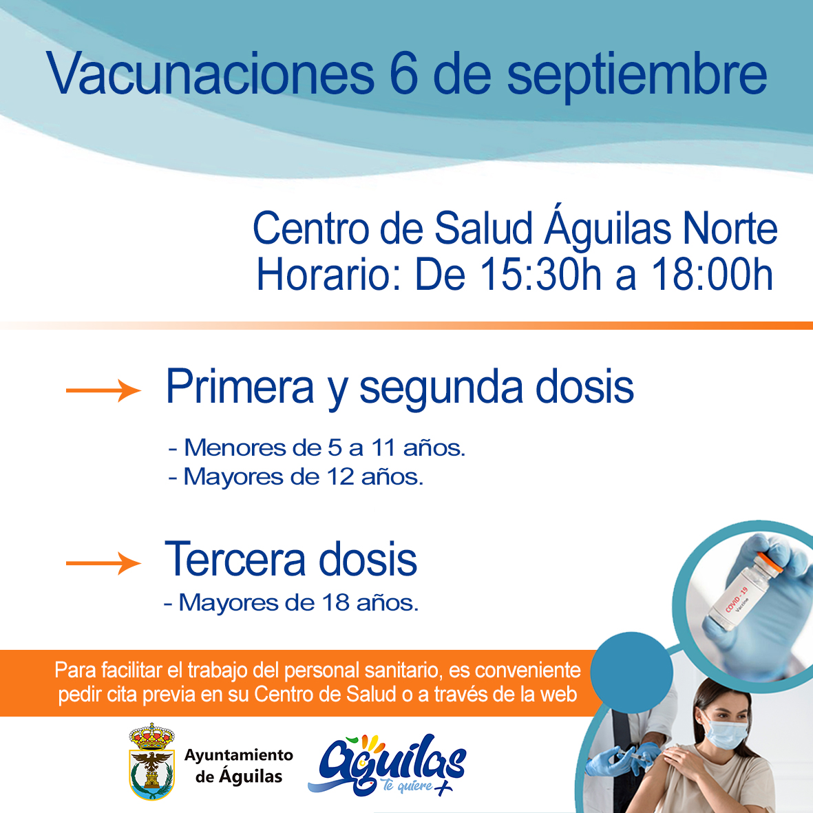 Nueva jornada de vacunaciones