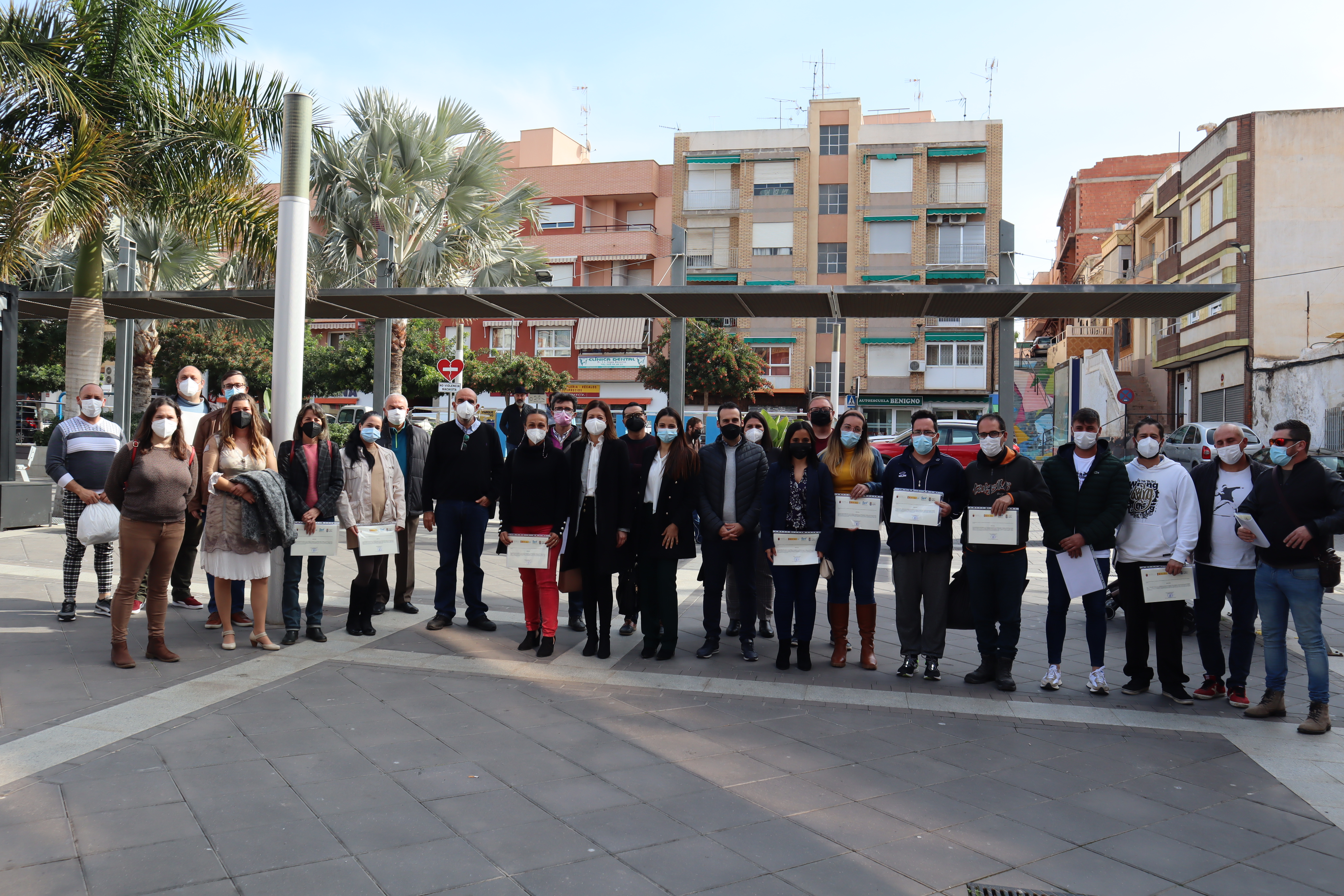 Concluye el Programa Mixto de Empleo y Formación “Sostenibilidad y transitabilidad en el cinturón verde de Águilas y su entorno”