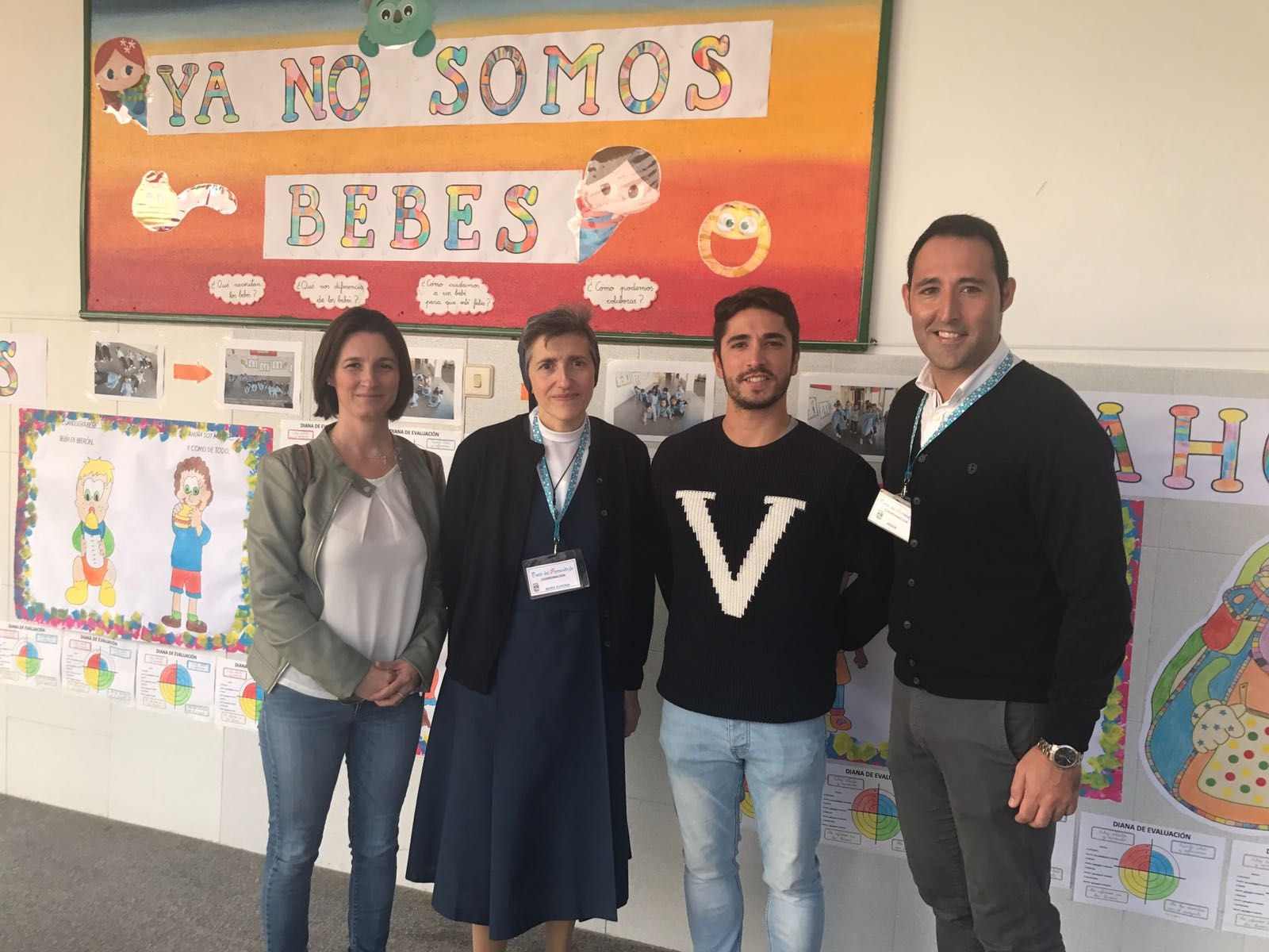 El edil de Educación asiste a la I Fiesta del Aprendizaje del colegio María Inmaculada 