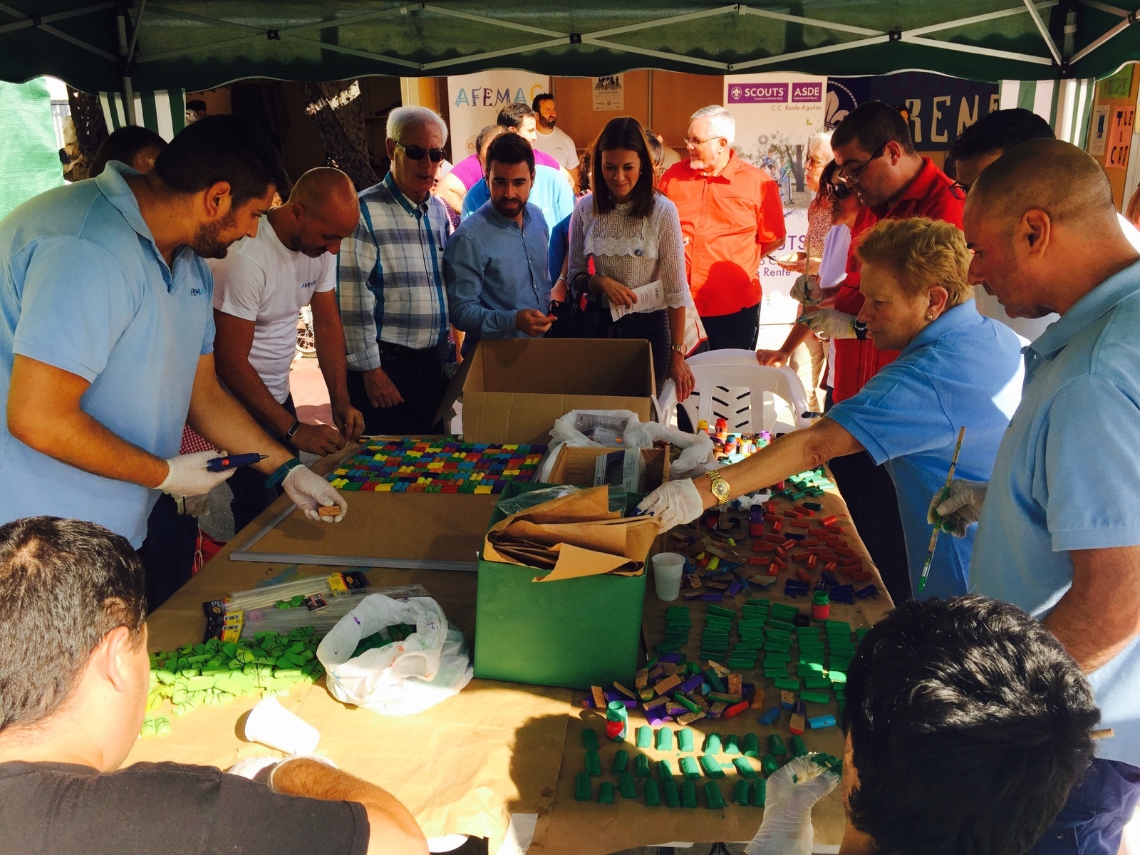 El tejido asociativo local vuelve a dar muestra de su viveza en la Feria de Asociaciones