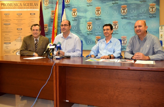 La concejalía de Cultura y ProMúsica presentan el cartel de conciertos para la nueva temporada  