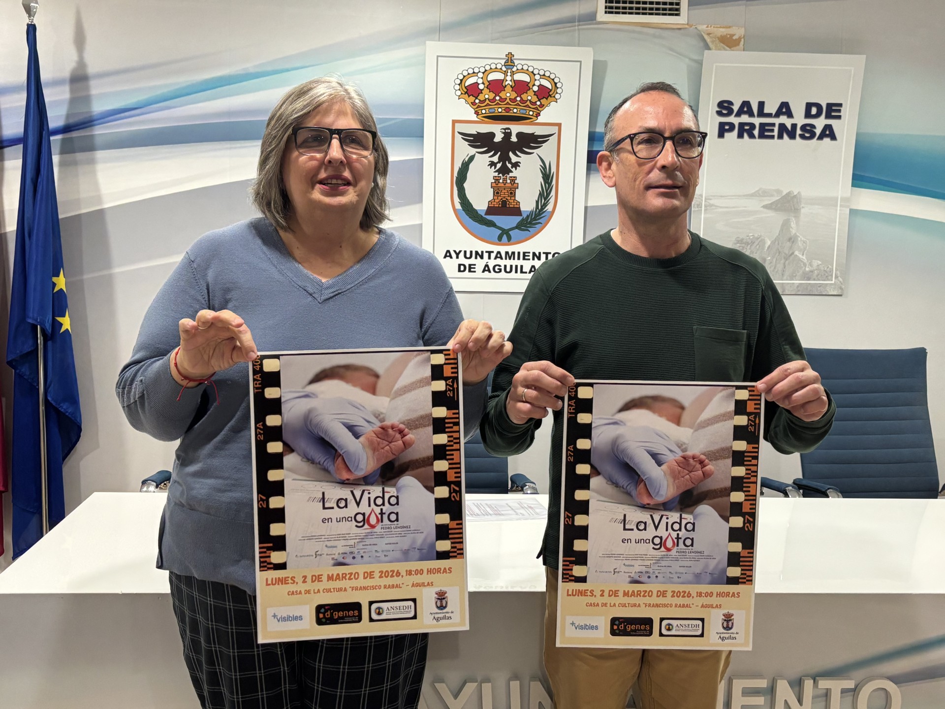 La proyección del documental “La vida en una gota” centra los actos del día Mundial de las Enfermedades Raras