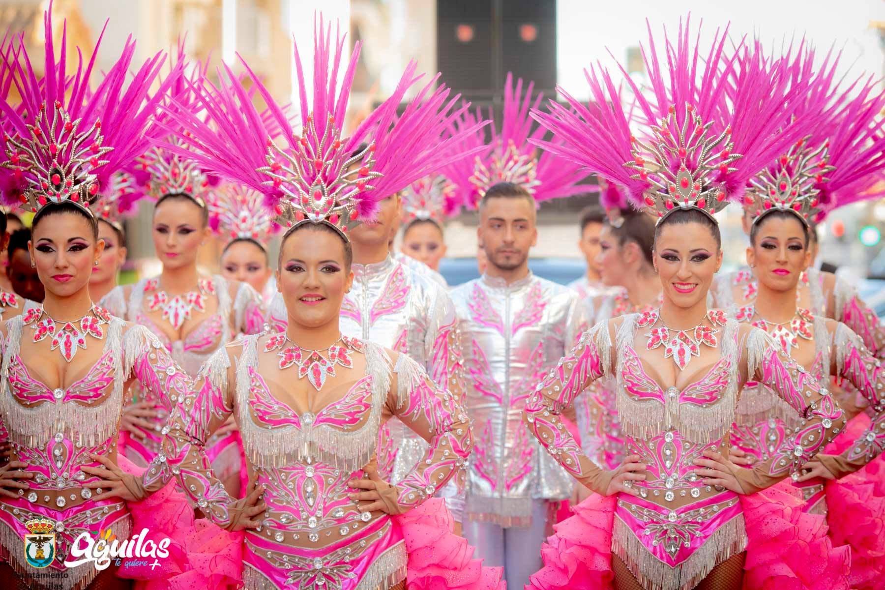 Tercera parte de la retransmisión de 7RM del desfile de Carnaval de Águilas 2019