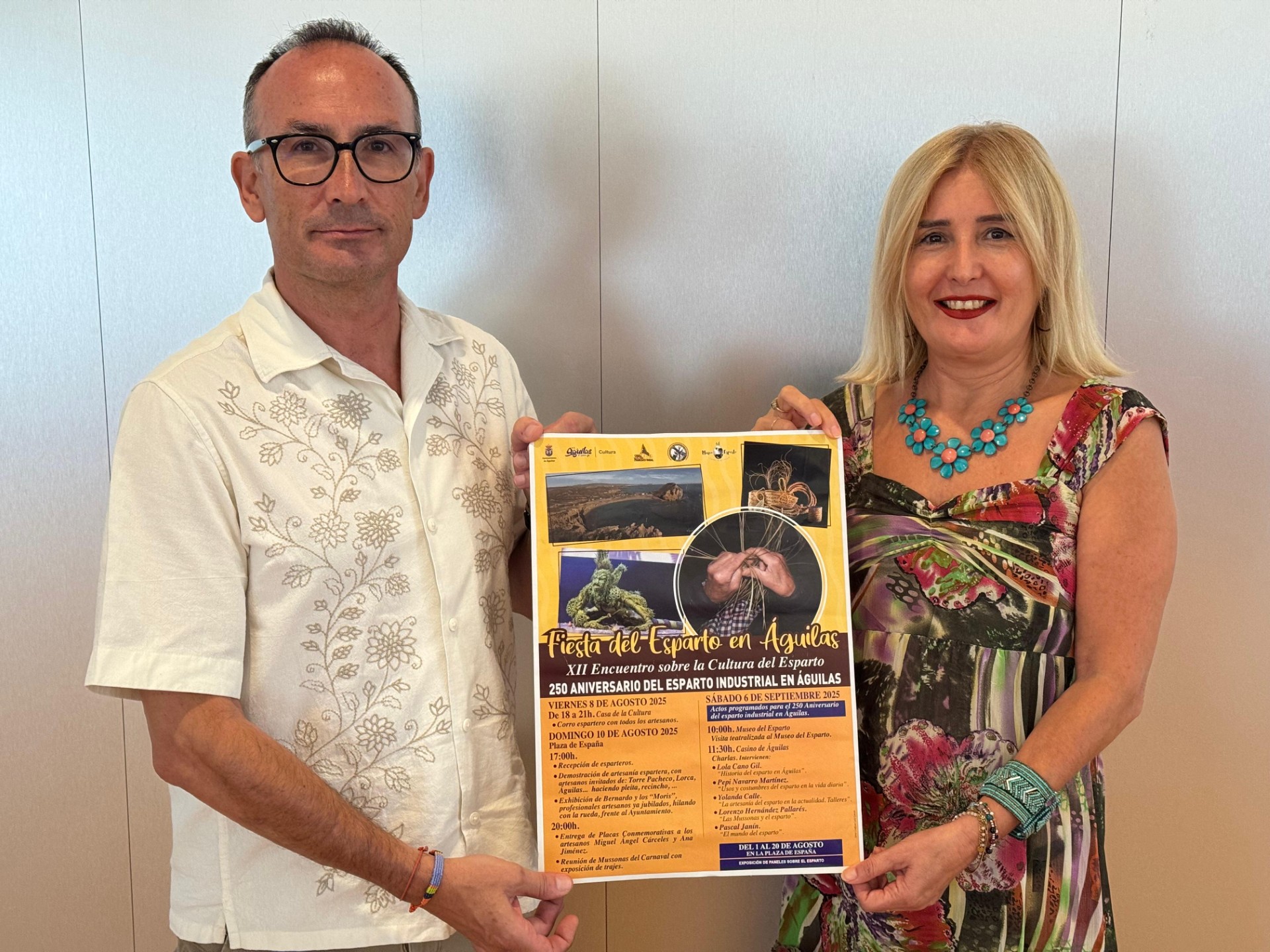 Águilas conmemora el 250 aniversario del esparto industrial en la localidad 