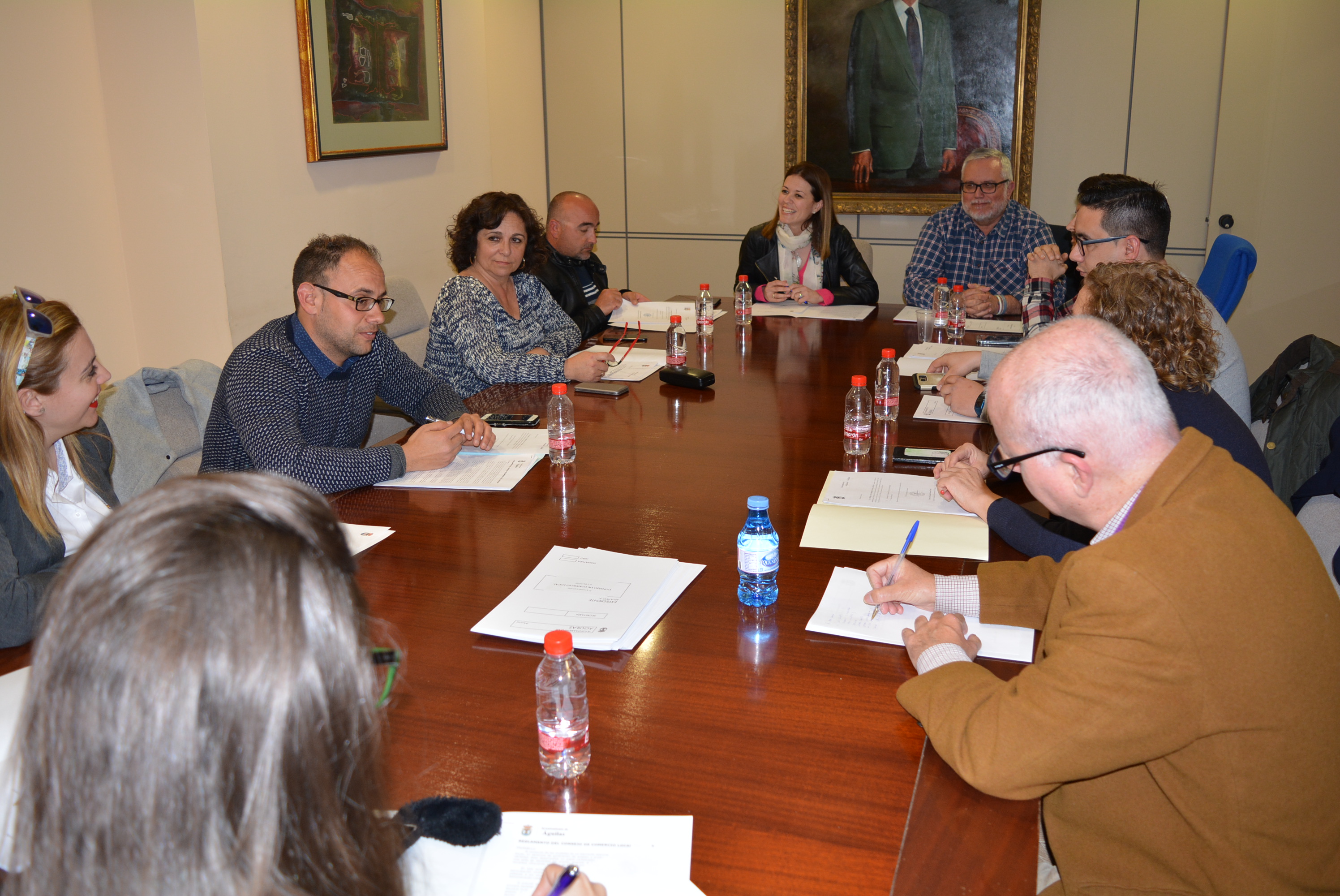 Constituido el Consejo de Comercio Local con representación de ACIA, Plaza de Abastos, Hosteaguilas y el Centro Comercial Águilas Plaza