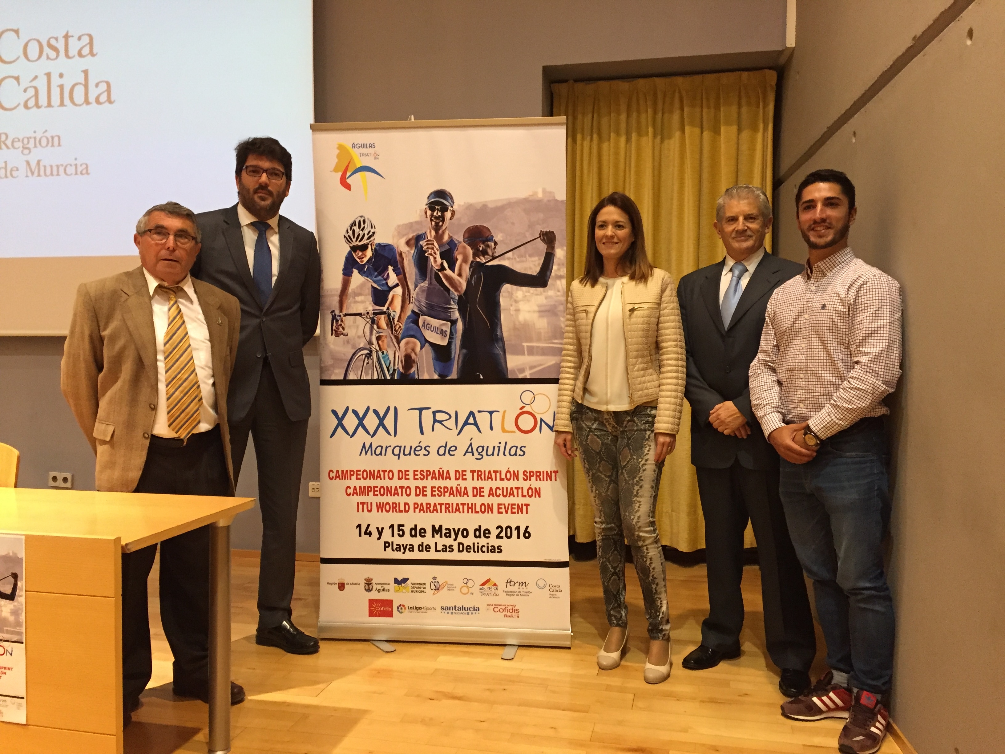 Águilas registrará un lleno absoluto durante el Triatlón Marqués de Águilas