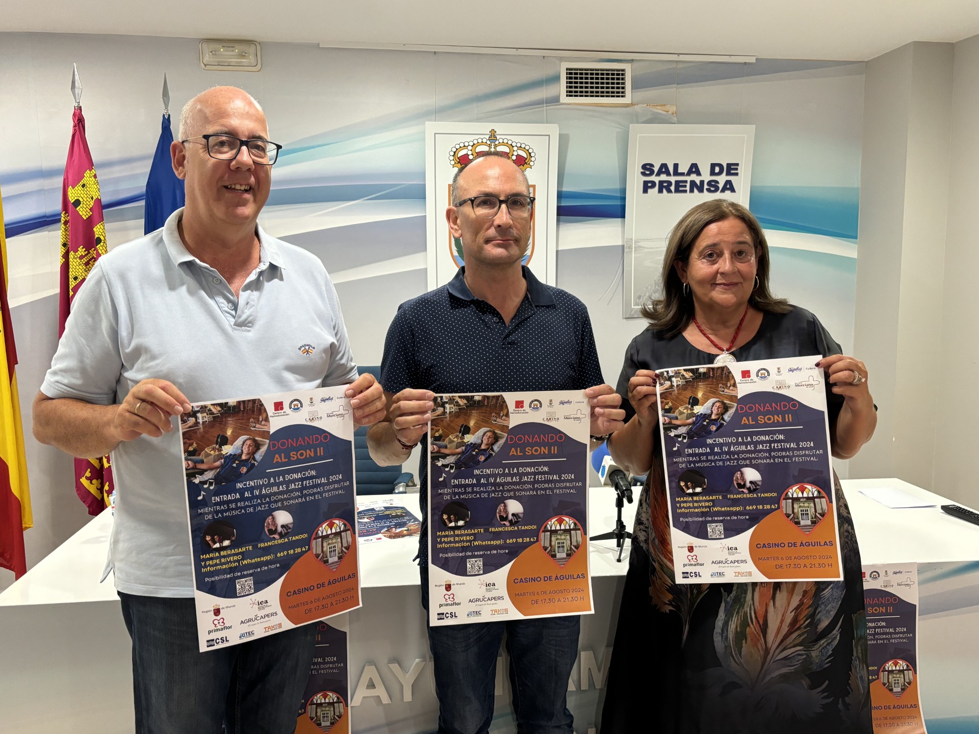 El Centro de Hemodonación, en colaboración con la Asociación Amigos de la Cultura, lleva a cabo la segunda edición de “Donando al son”