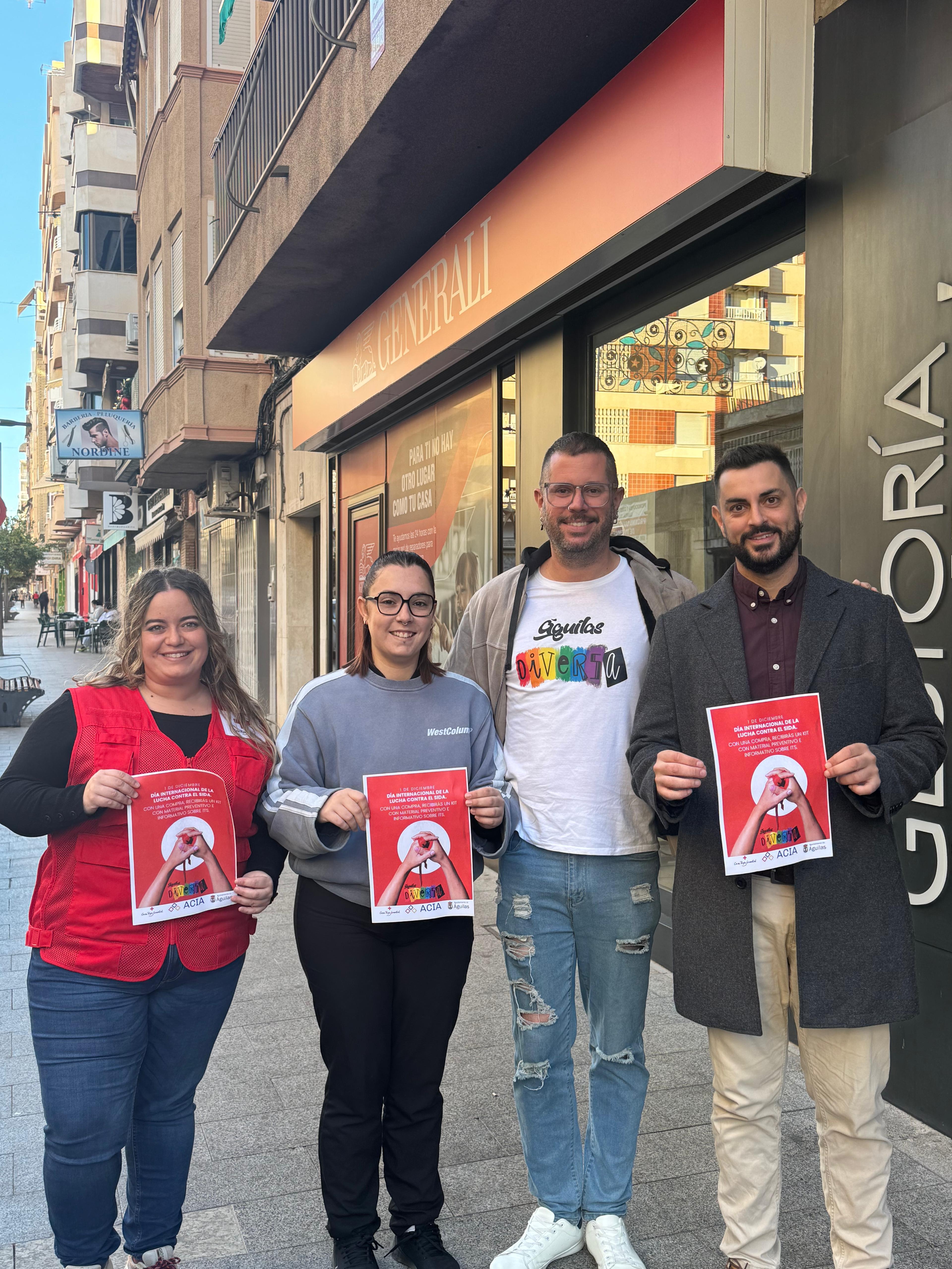 Campaña de visibilidad y concienciación sobre el SIDA 