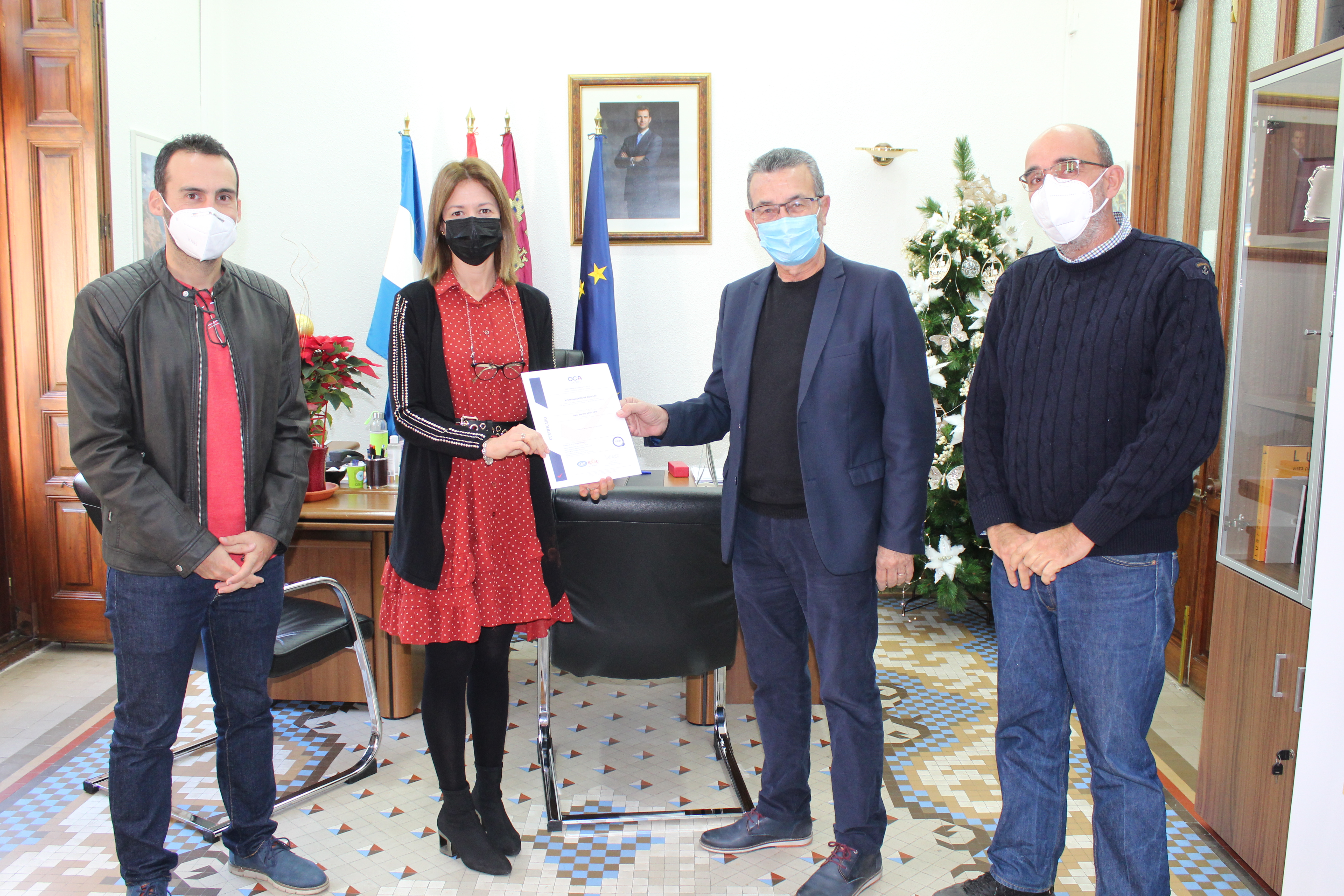 El Ayuntamiento logra el certificado de calidad ISO 9001:2015 en formación para el empleo