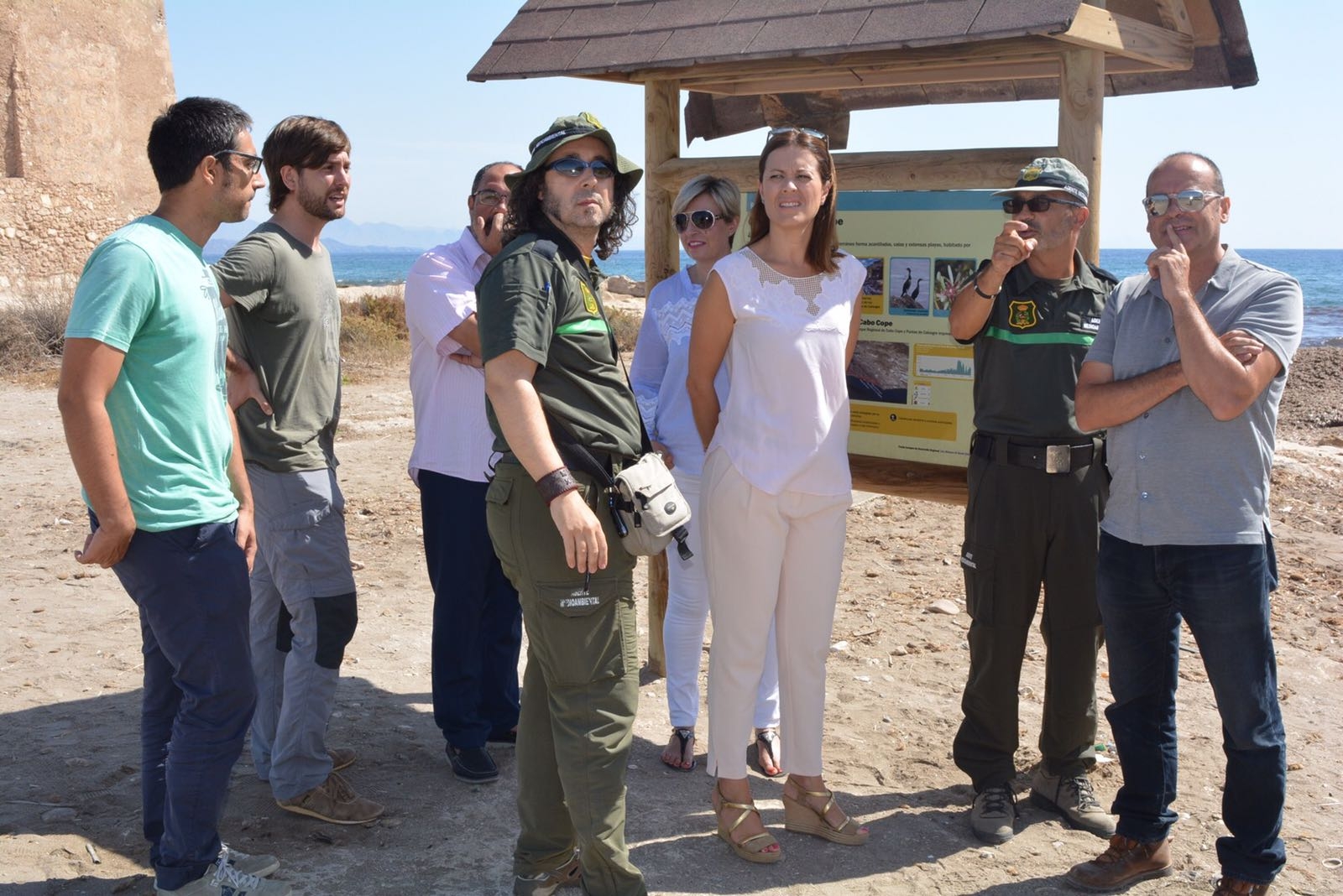El parque regional Cabo de Cope cuenta con nueva señalética