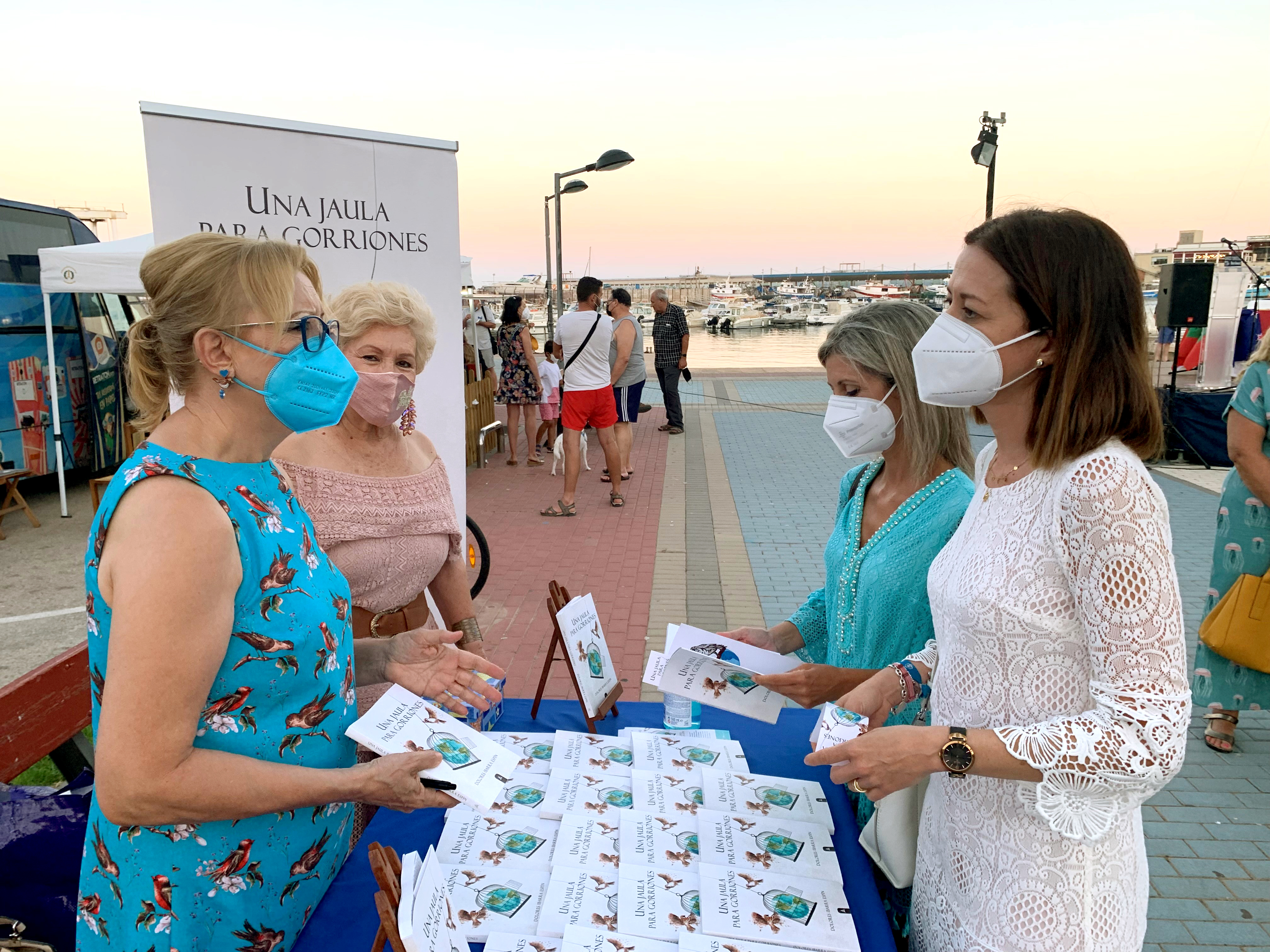 Dolores Ibarra presenta su libro “Una jaula para gorriones” en la II edición de la Feria del Libro de Autor