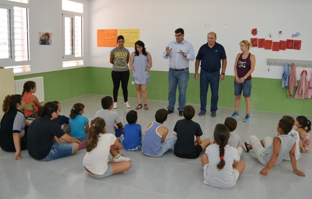 Cerca de un centenar de niños participan en las diferentes escuelas de verano de Águilas 