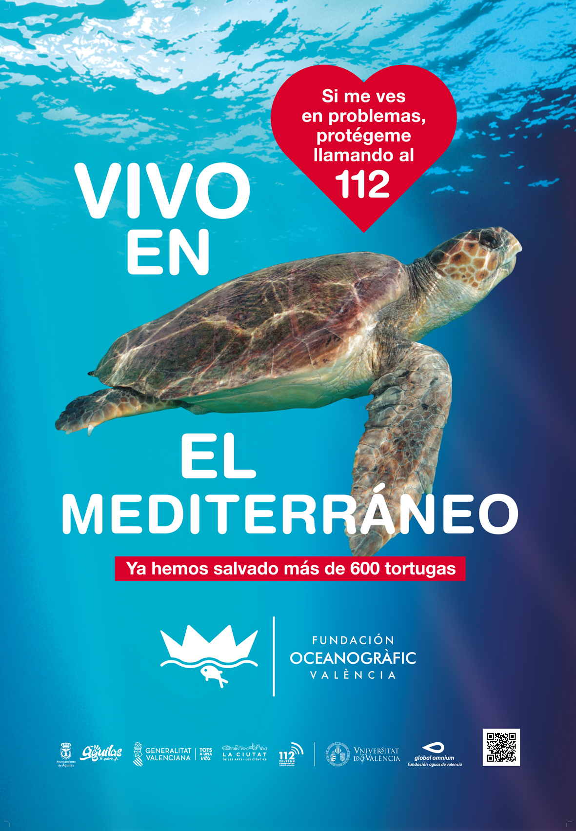 Águilas participa en la campaña “Tortugas del mediterráneo”