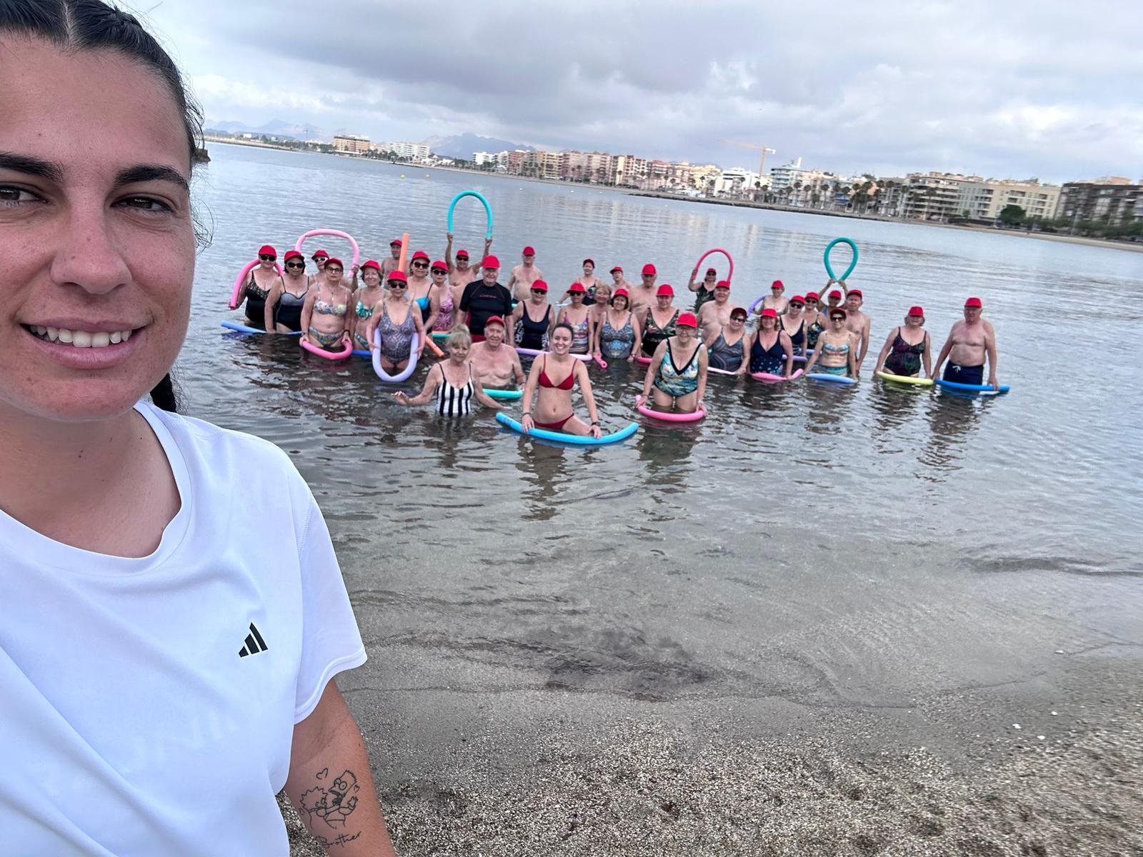 Esta semana han dado comienzo las clases de Aquagym para usuarios del Centro Municipal del Mayor