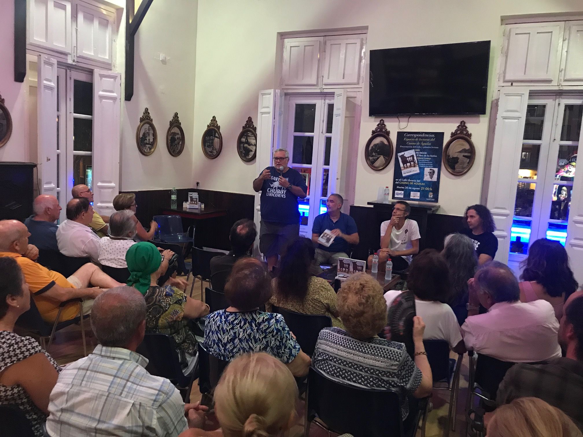 Arranca el club de lectura “Correspondencias” del Casino de Águilas