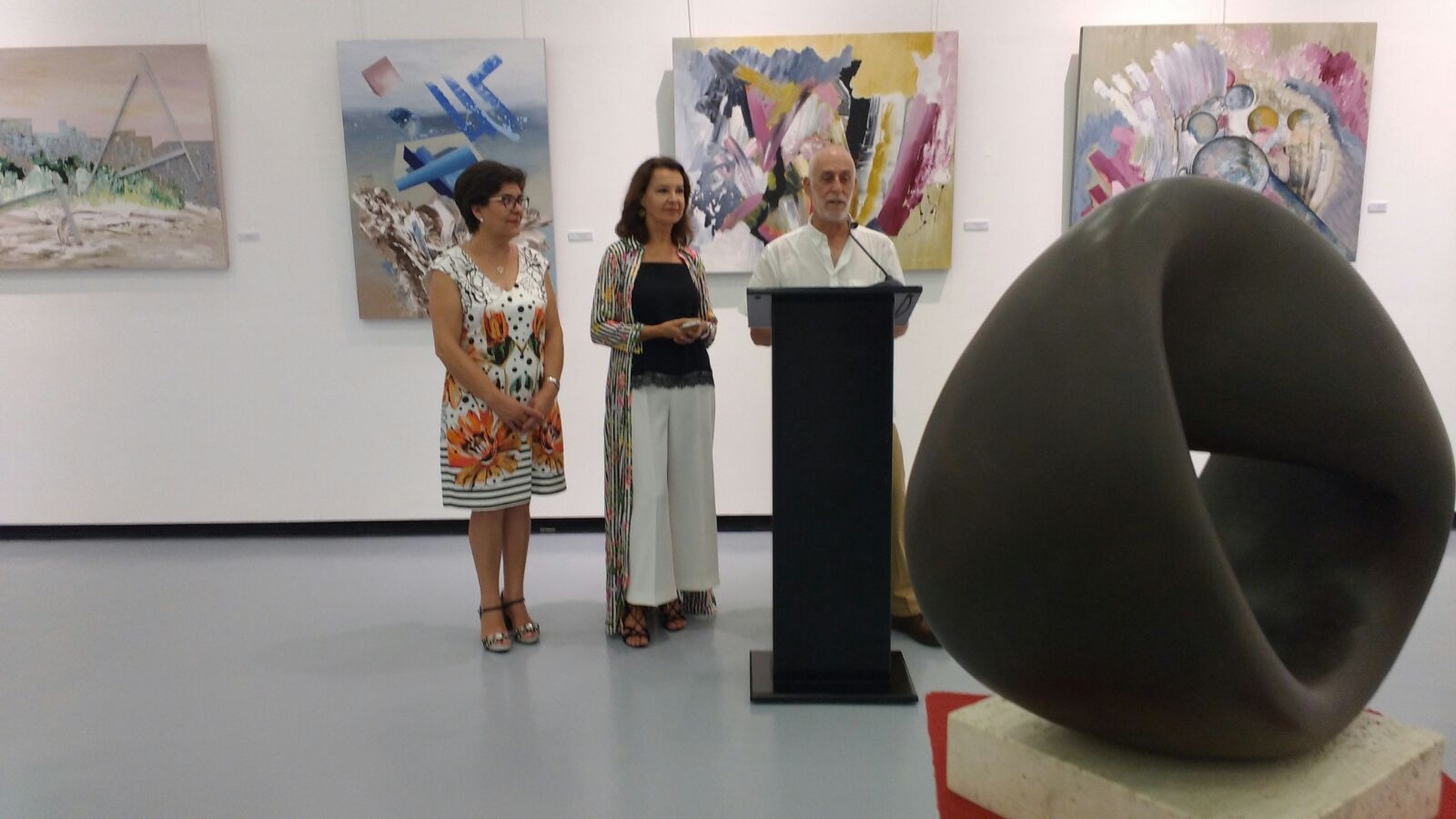 El Auditorio acoge la exposición de Marien de Haro y Carlos Caballero