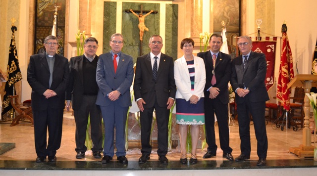 La consejera de Sanidad y Política Social pregona la Semana Santa de Águilas 