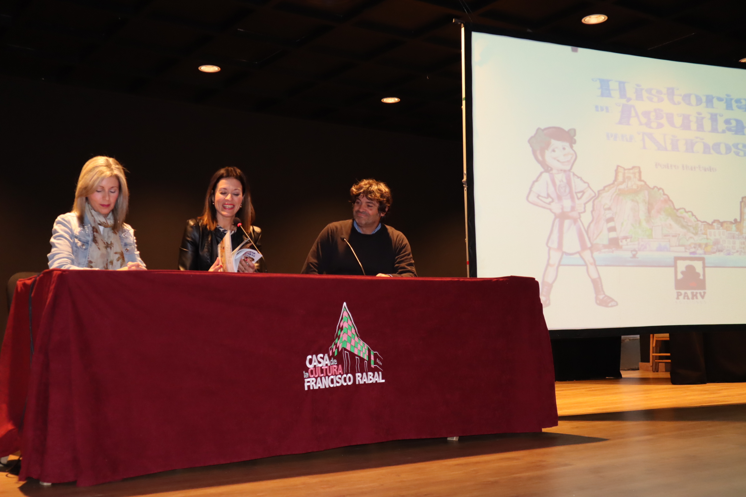 Pedro Hurtado presenta “Historia de Águilas para niños”