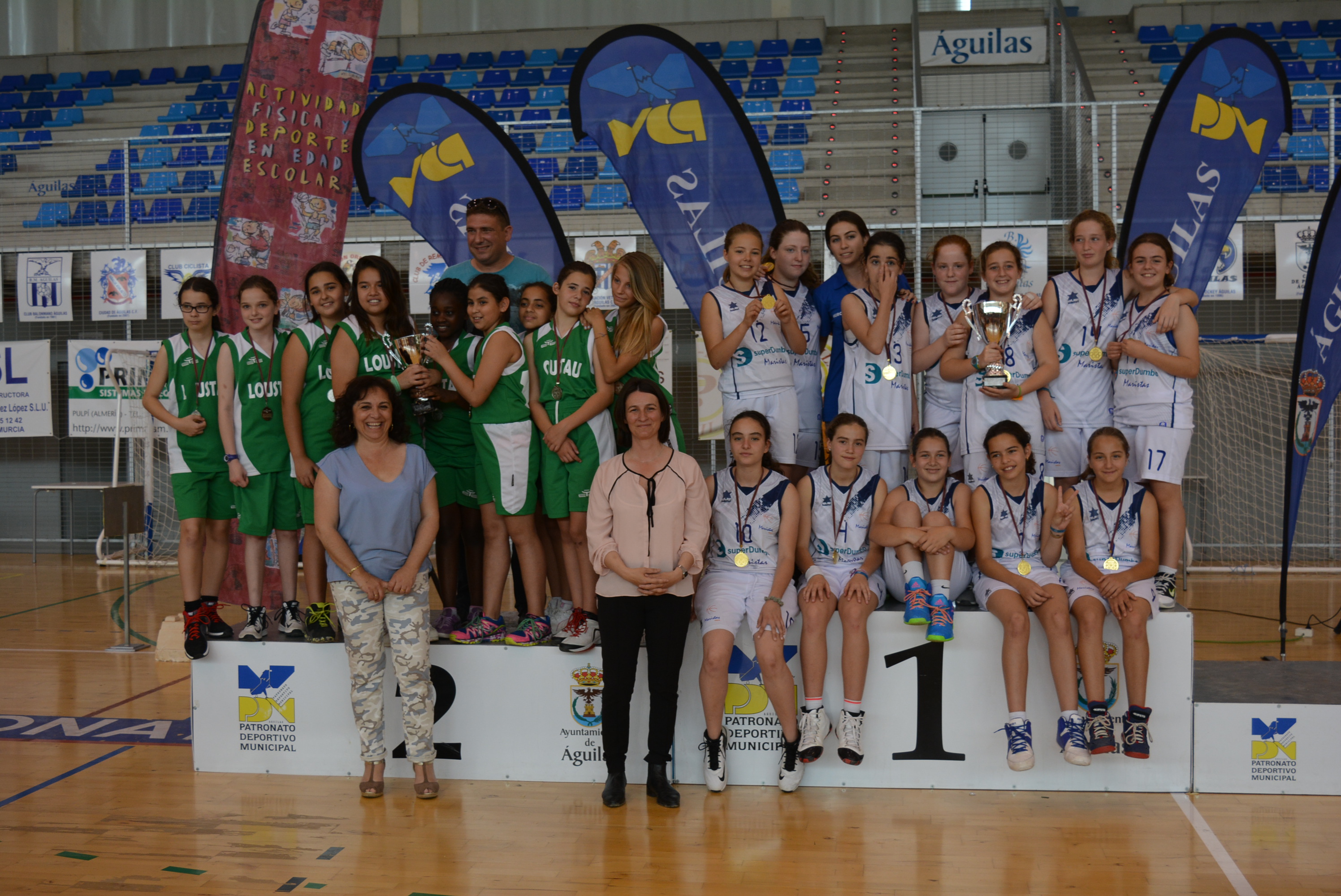 Águilas acoge la final regional del programa Actividad Física y Deporte en Edad Escolar