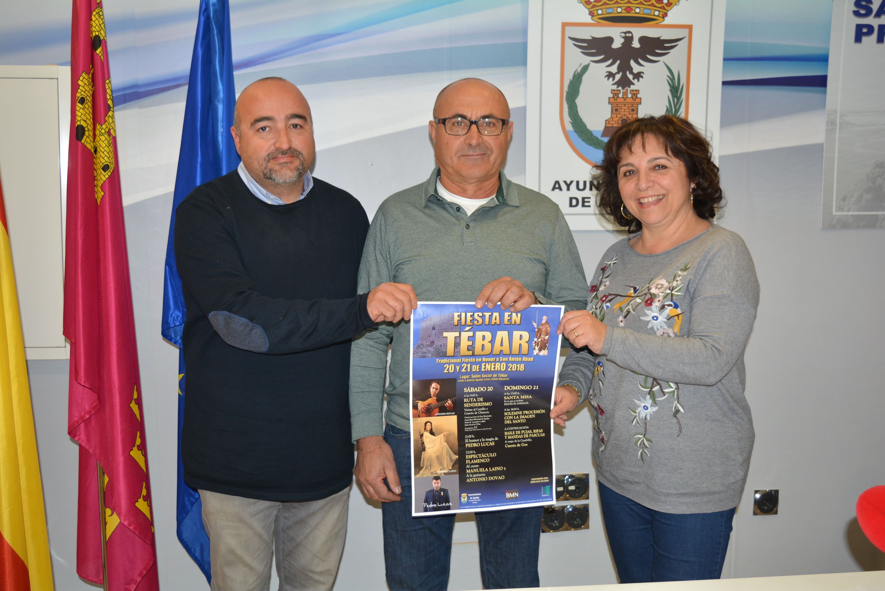 La pedanía de Tébar celebra este fin de semana las fiestas en honor de San Antonio Abad