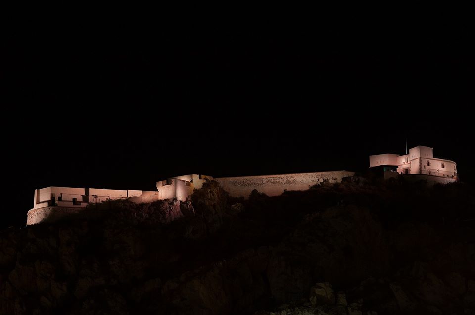 El castillo de San Juan de las Águilas estrena iluminación