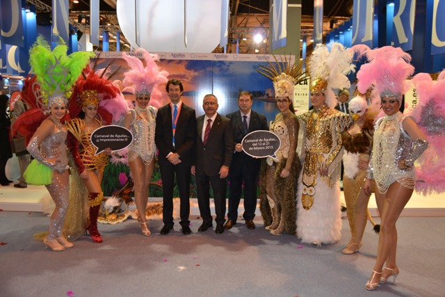 El Carnaval de Águilas despliega sus alas en Fitur 