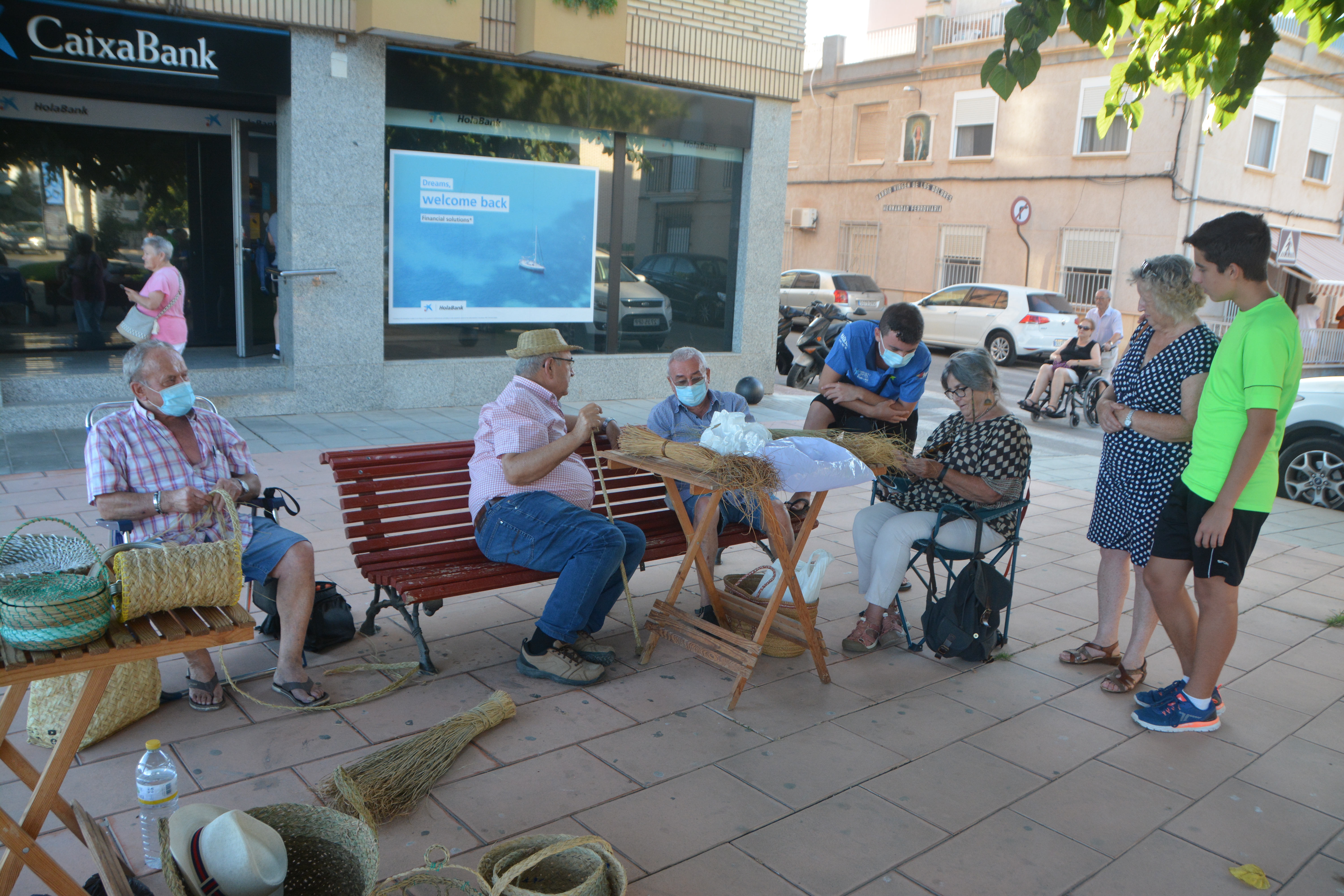 Talleres de esparto al aire libre todos los viernes de verano