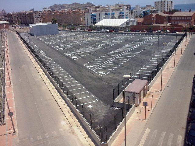 Los ciudadanos podrán utilizar desde hoy el nuevo Parking Público situado junto a la Estación de Renfe   