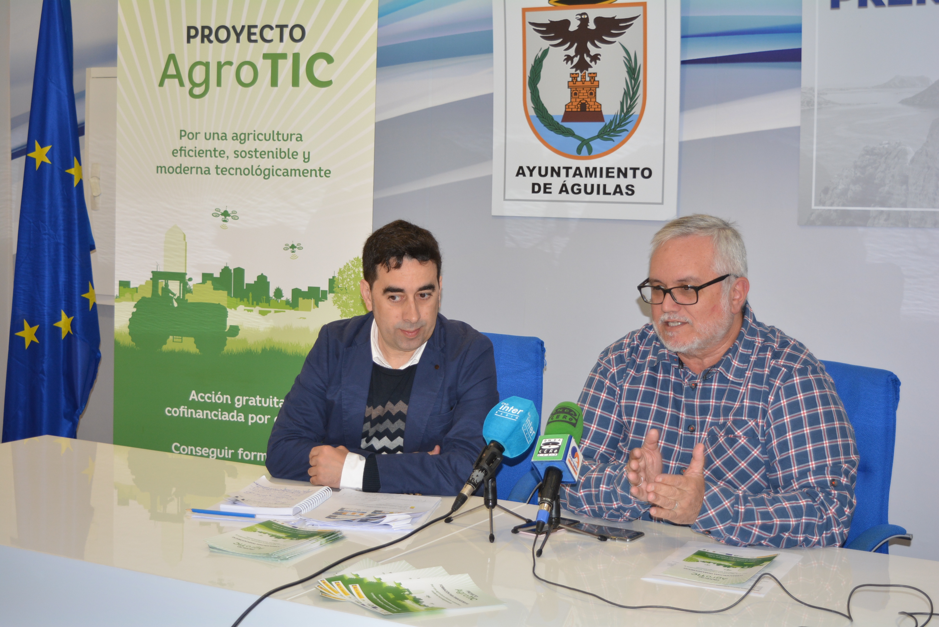 Águilas se suma al proyecto Agro TIC con acciones formativas gratuitas sobre tecnología agrícola