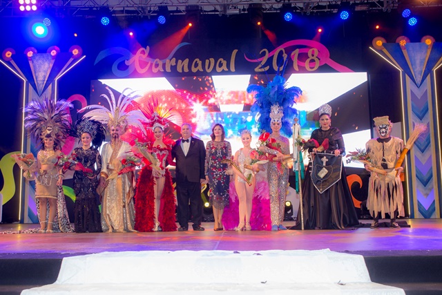Gala del cambio de poderes del Carnaval de Águilas 2018