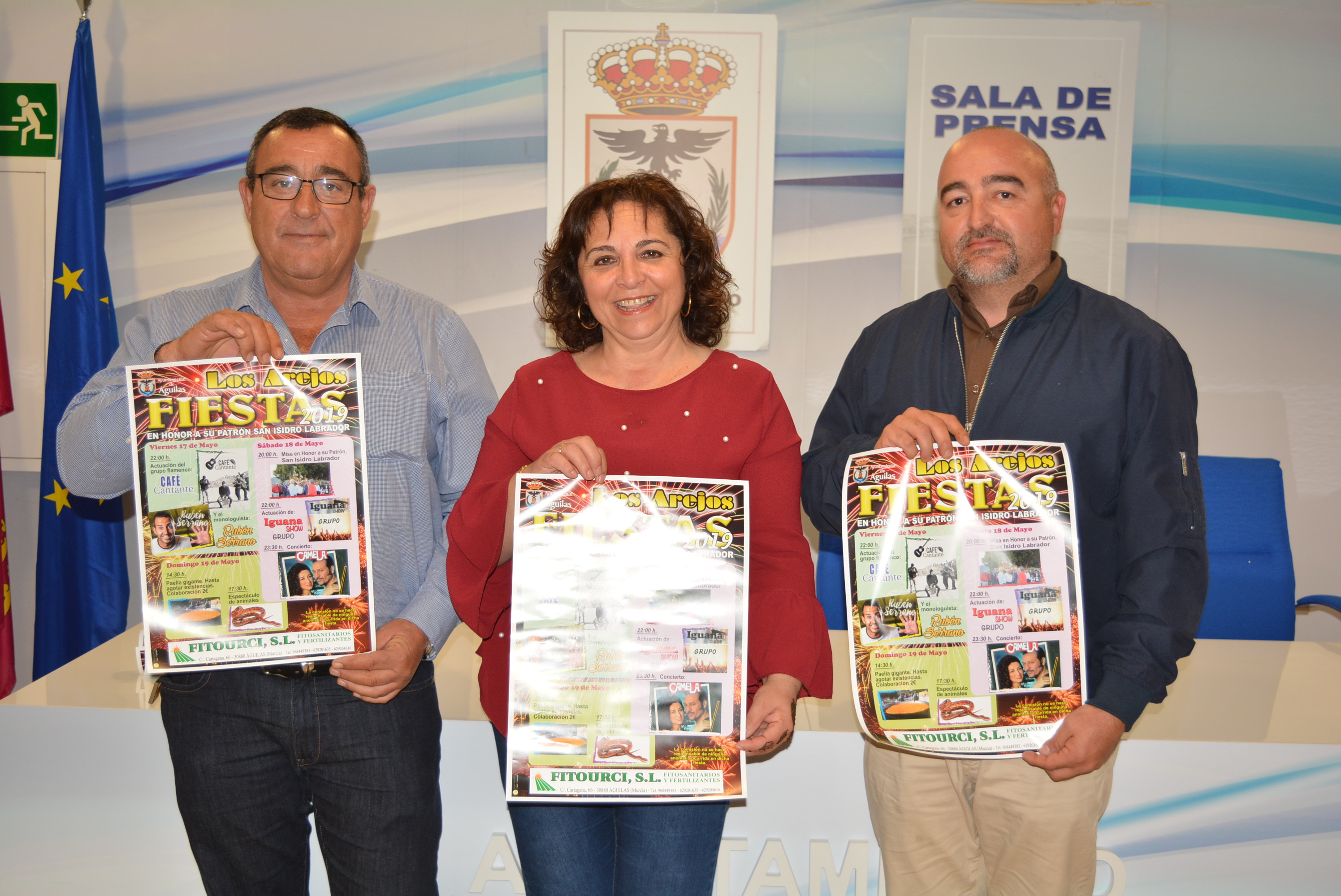 El concierto gratuito de Camela, plato fuerte de las fiestas de Los Arejos