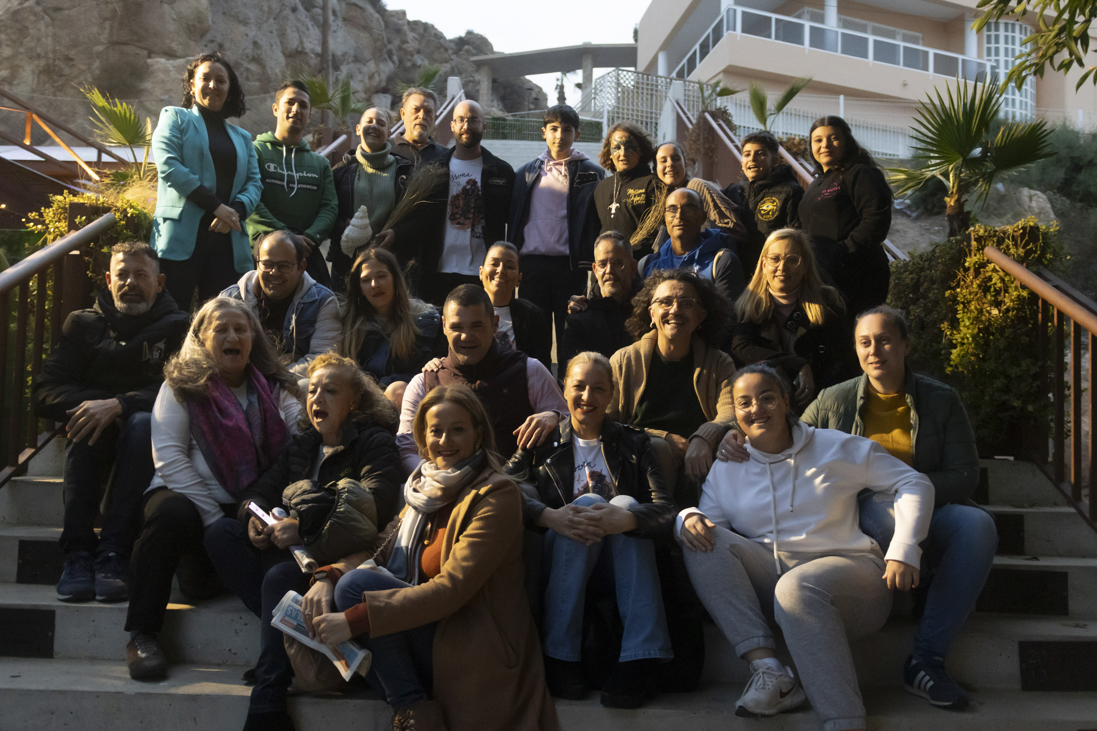 Mar Muñoz y Álvaro Navarro tienen ya su peldaño en el Pasaje de las Mussonas